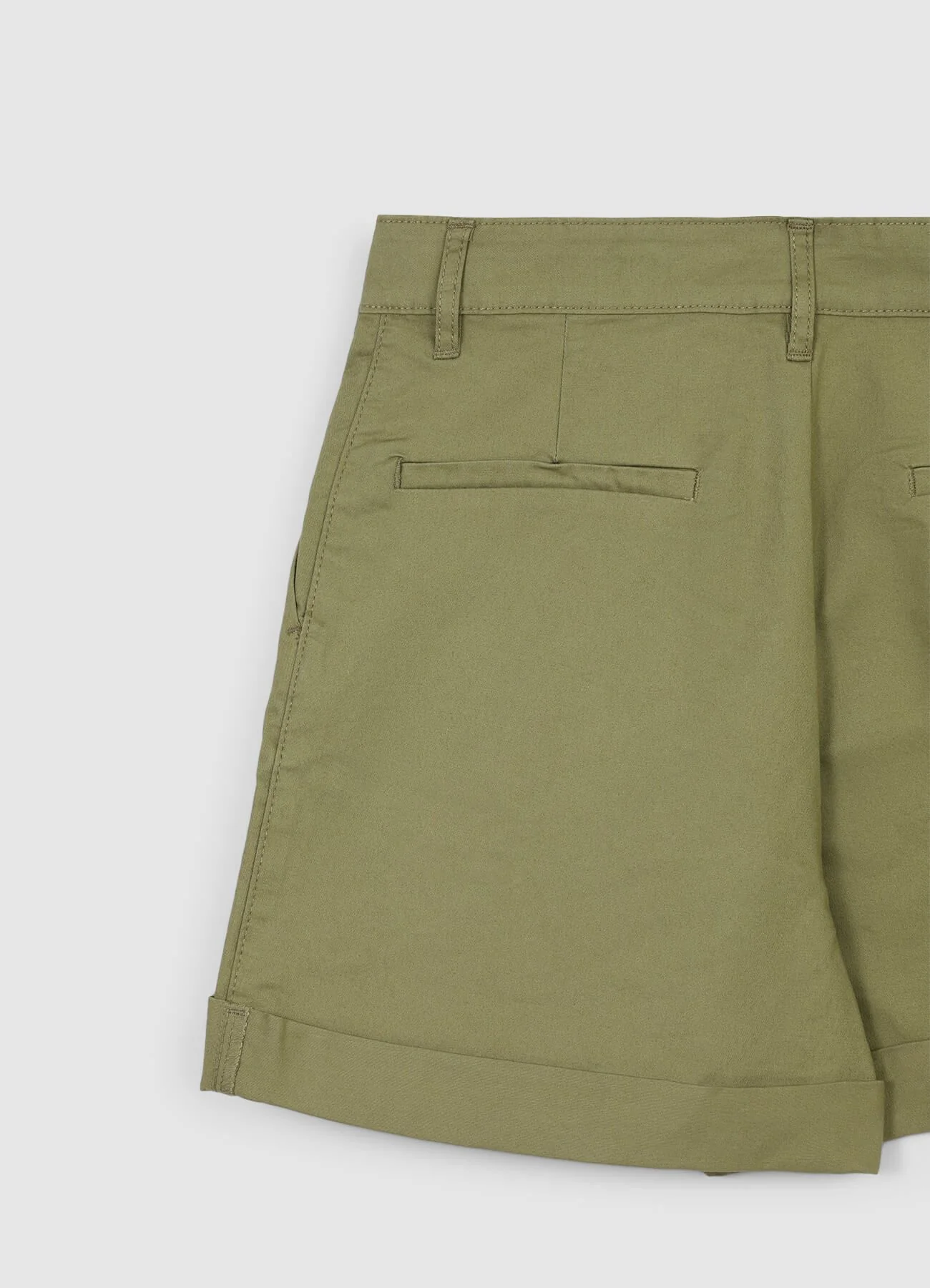 Pantaloncini chino tinta unita - Image 6