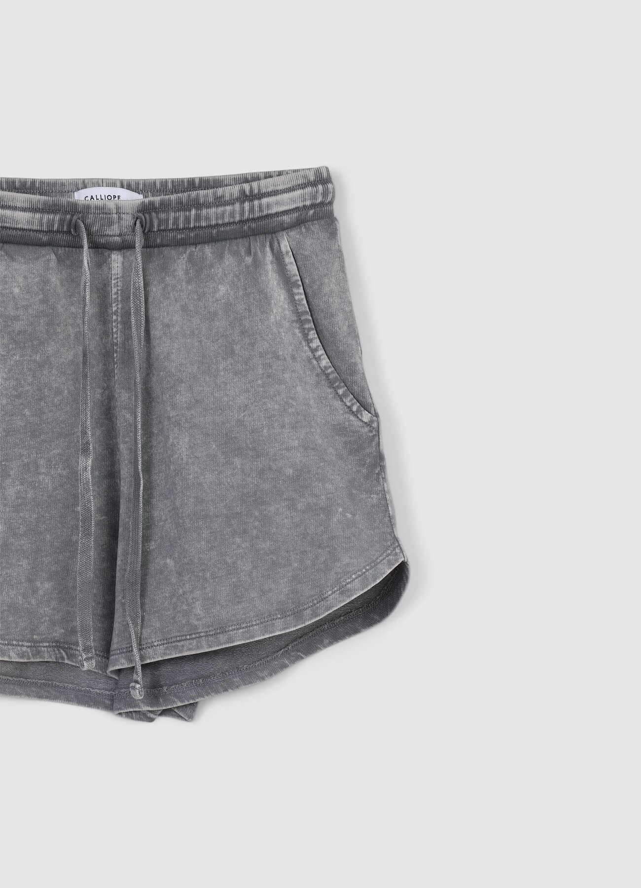 Pantaloncini effetto slavato