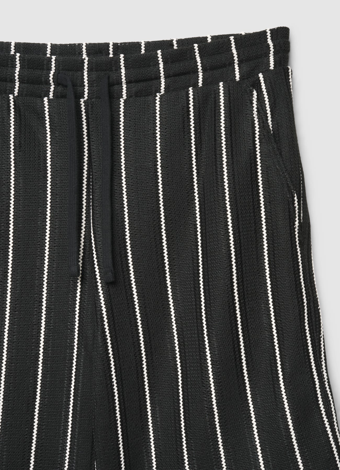Pantaloncini ginnici a righe con coulisse - Image 6