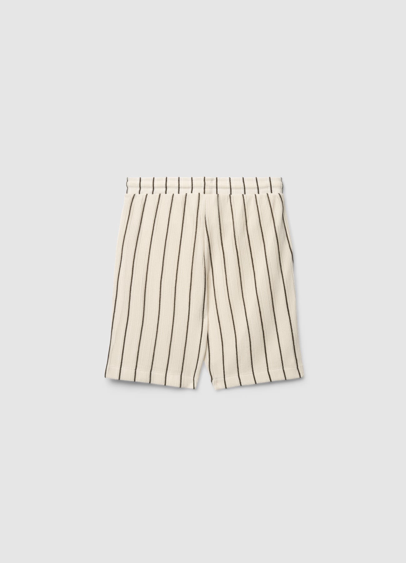 Pantaloncini ginnici a righe con coulisse - Image 5