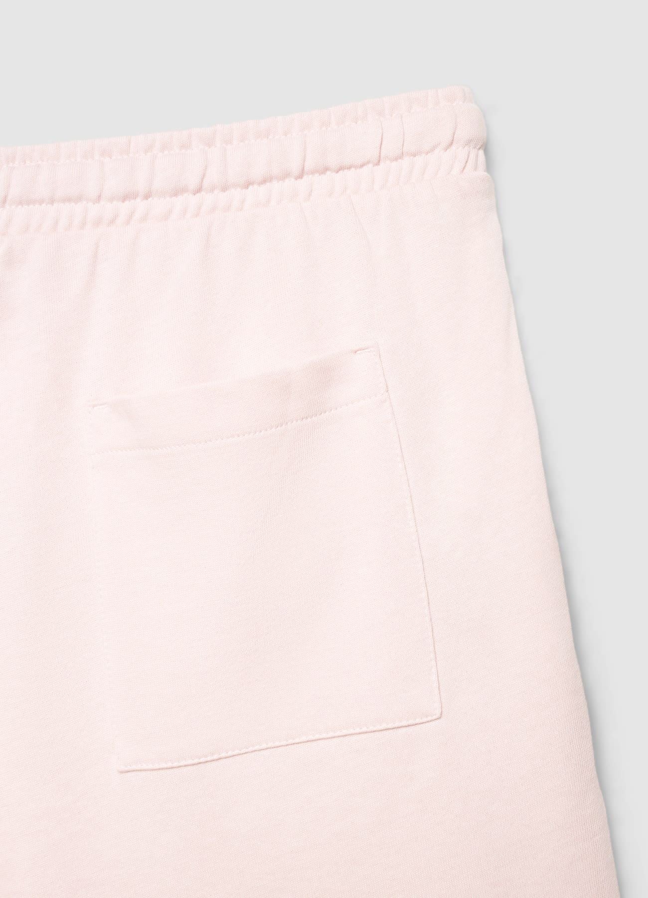Pantaloncini ginnici tinta unita con coulisse - Image 6
