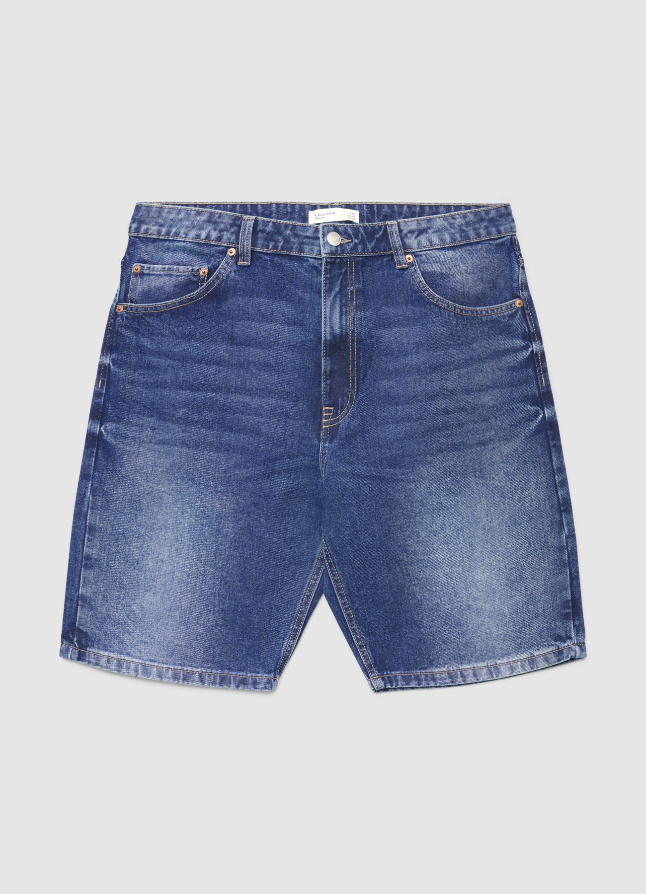 Pantaloncini in denim baggy - Image 4