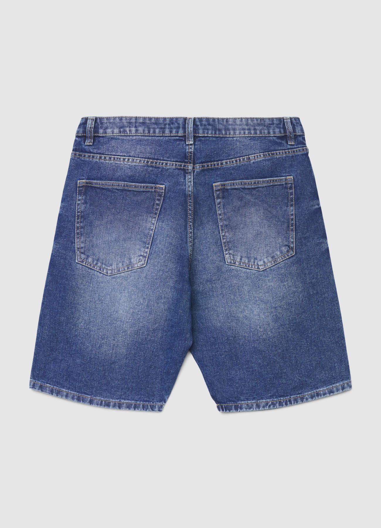 Pantaloncini in denim baggy - Image 5