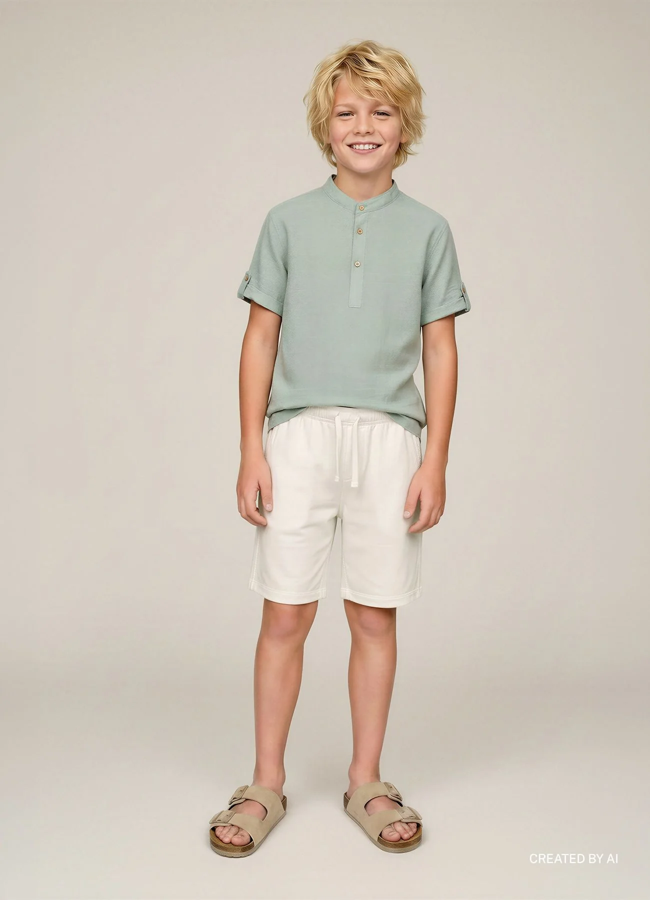 Pantaloncini jogger con coulisse - Image 4