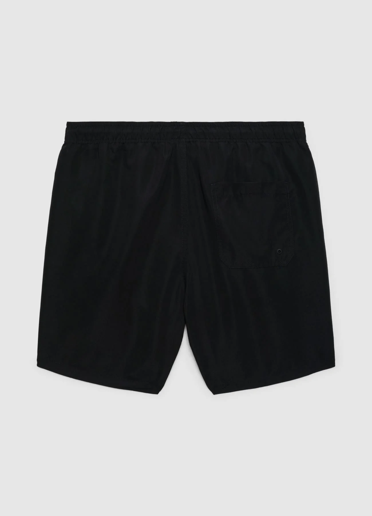 Pantaloncini mare a tinta unita con coulisse - Image 4