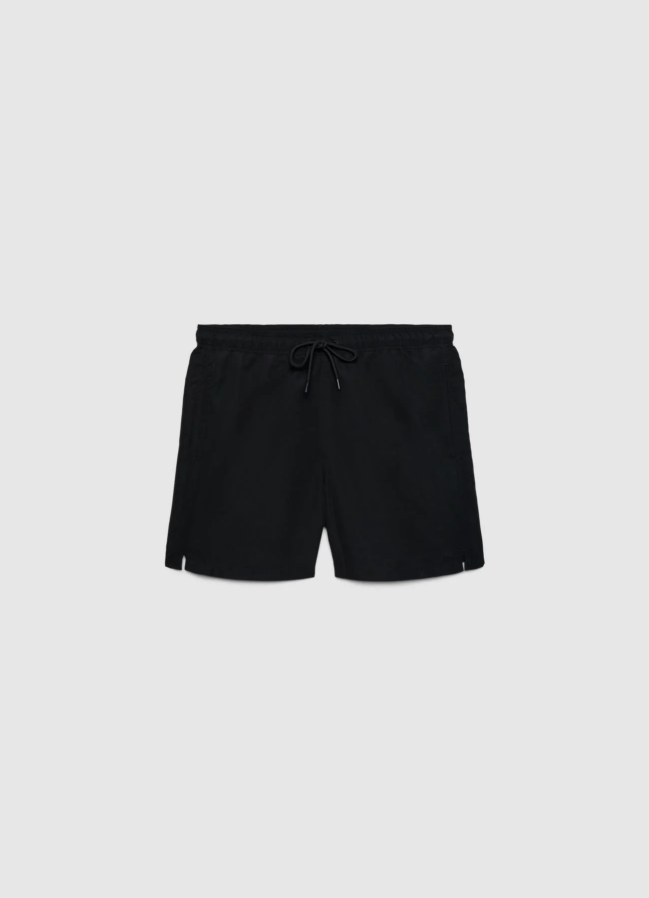 Pantaloncini mare a tinta unita con coulisse - Image 5