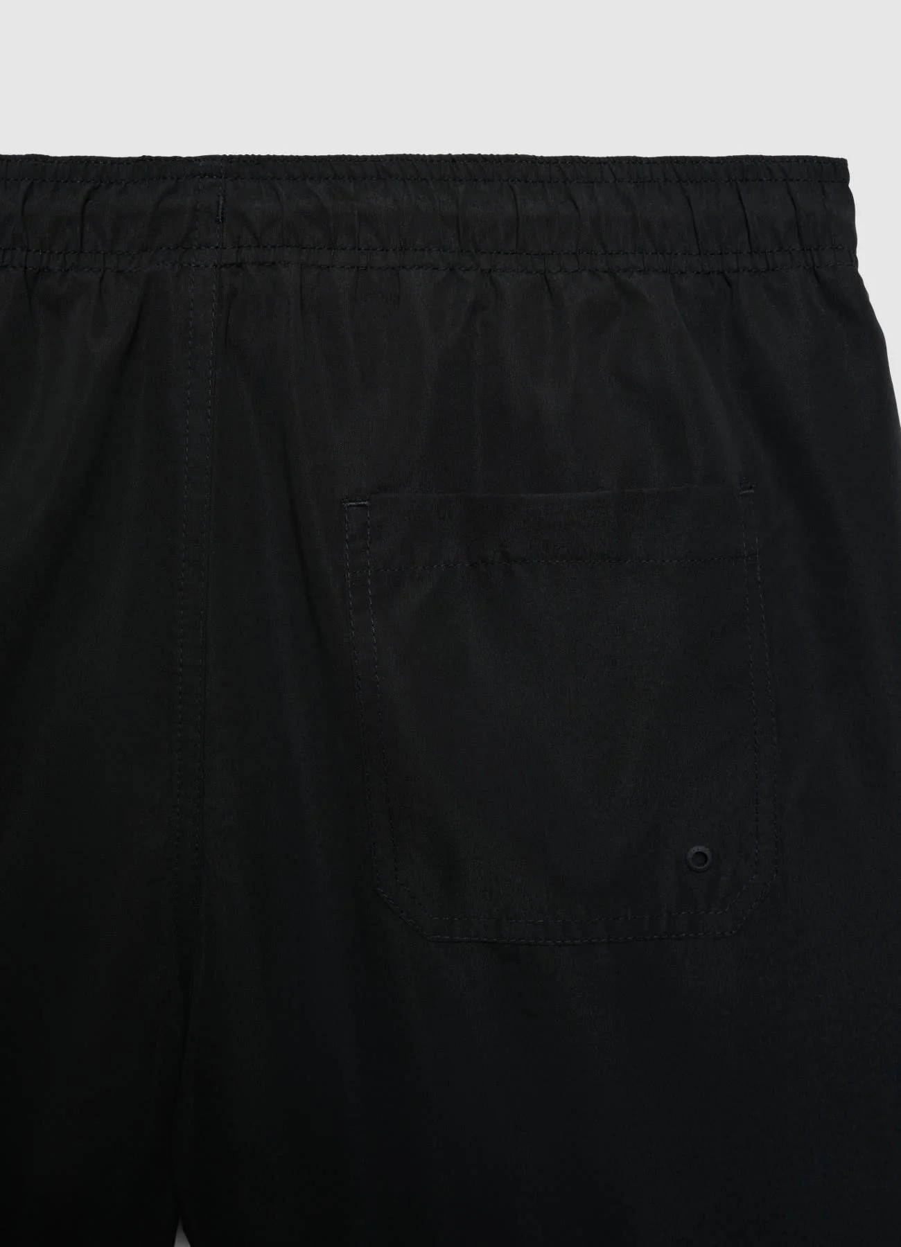 Pantaloncini mare a tinta unita con coulisse - Image 6