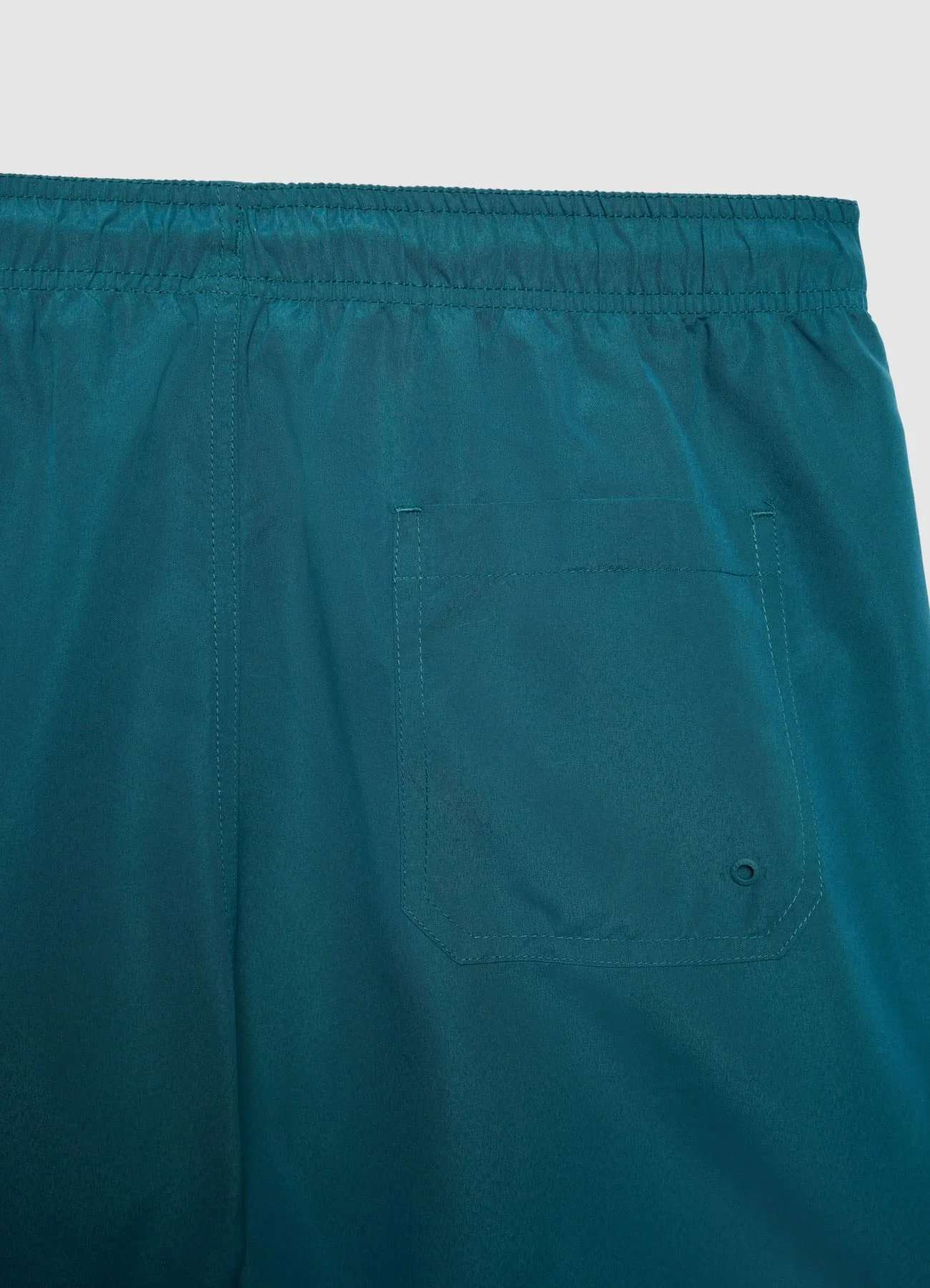 Pantaloncini mare a tinta unita con coulisse - Image 6
