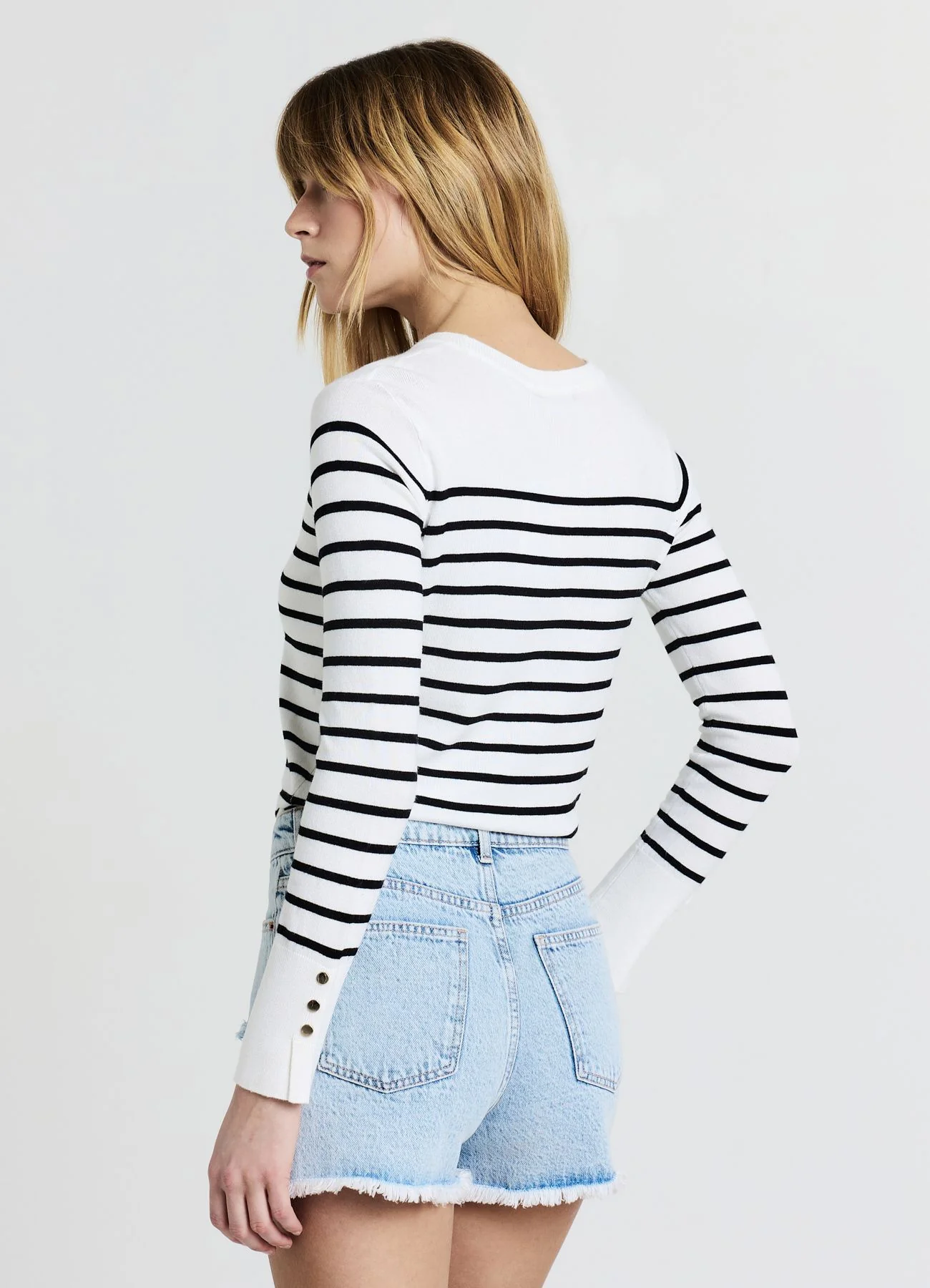 Pantaloncini mom strappi - Image 3