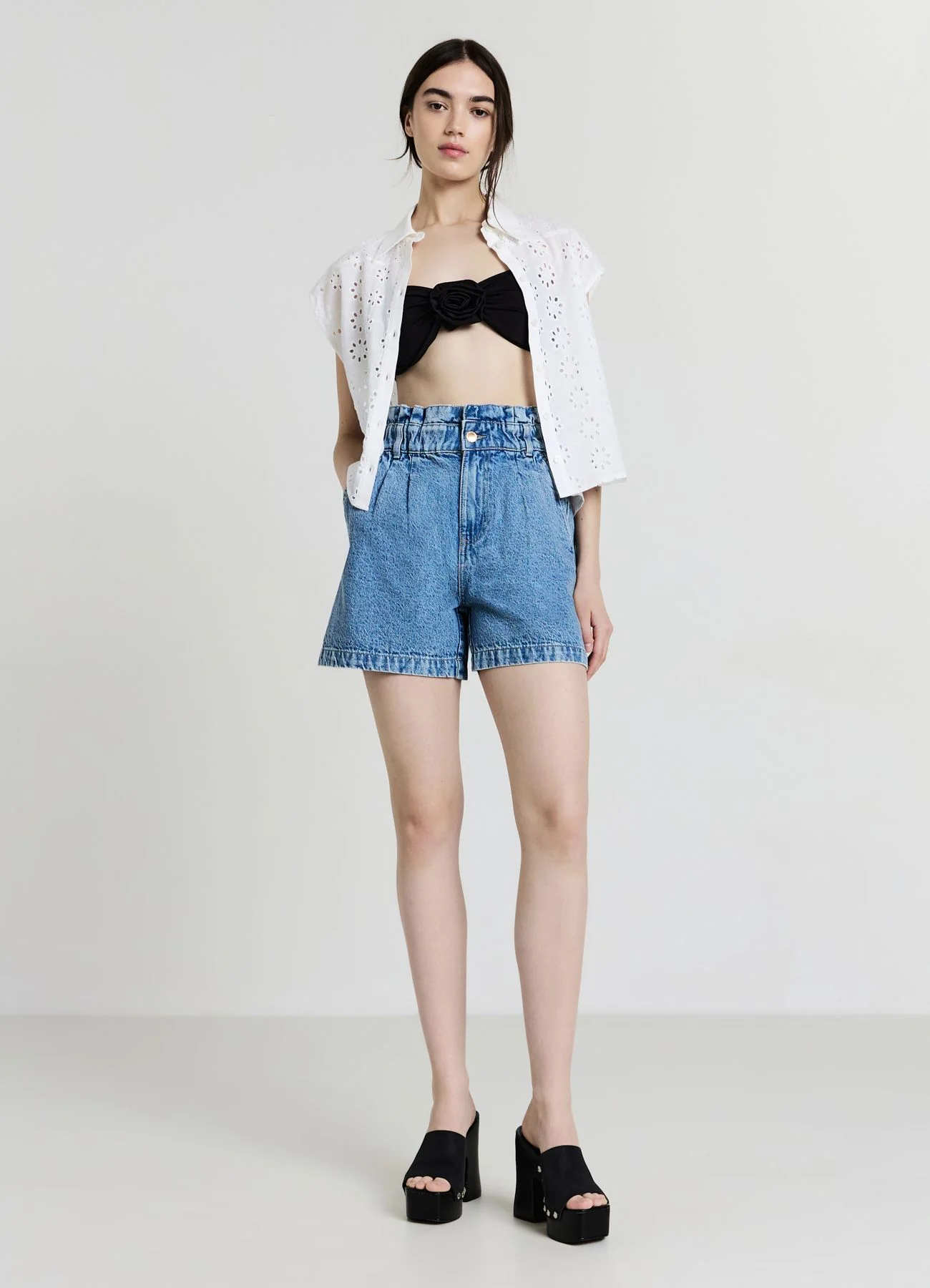 Pantaloncini paperbag - Image 3