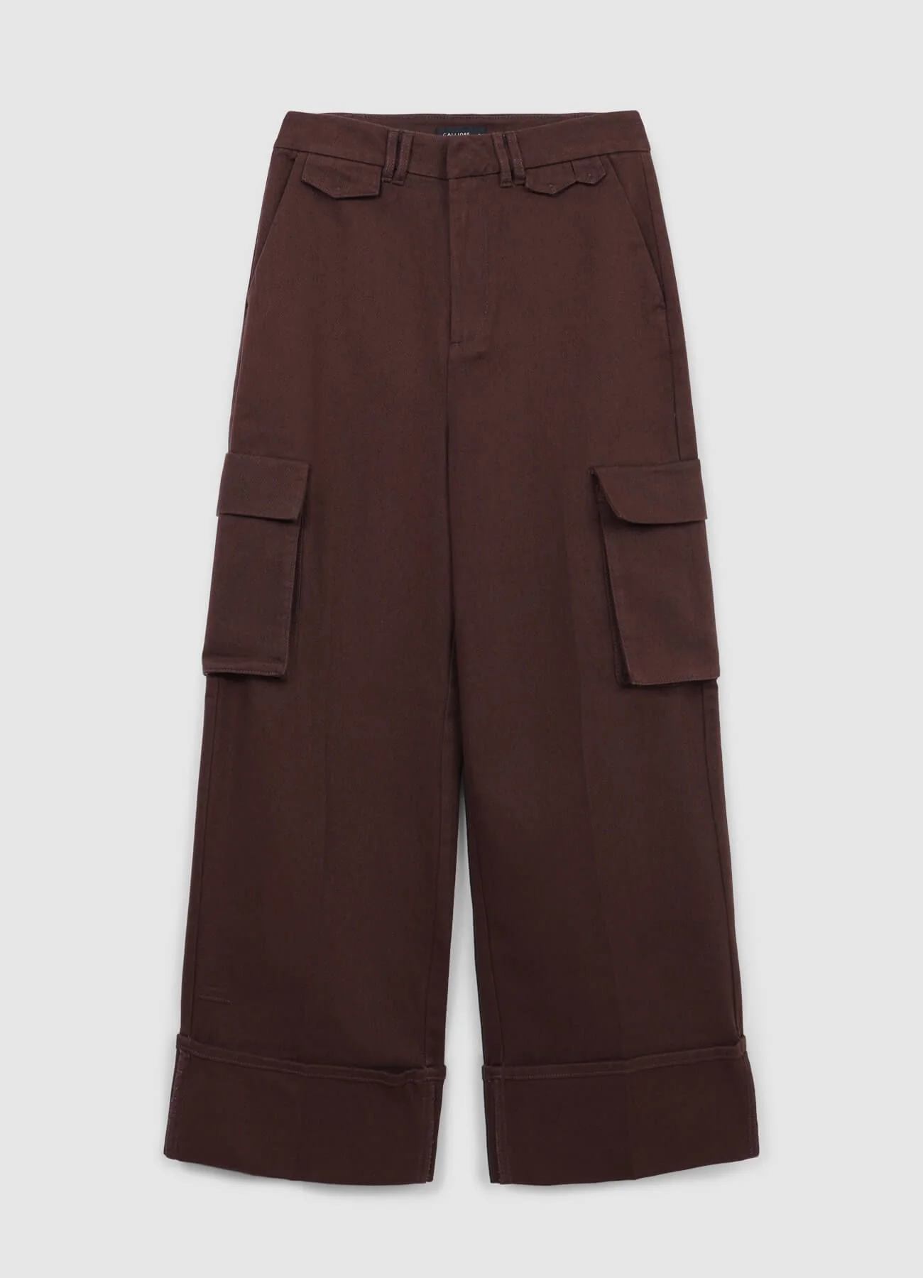 Pantalone cargo con risvolto - Image 6