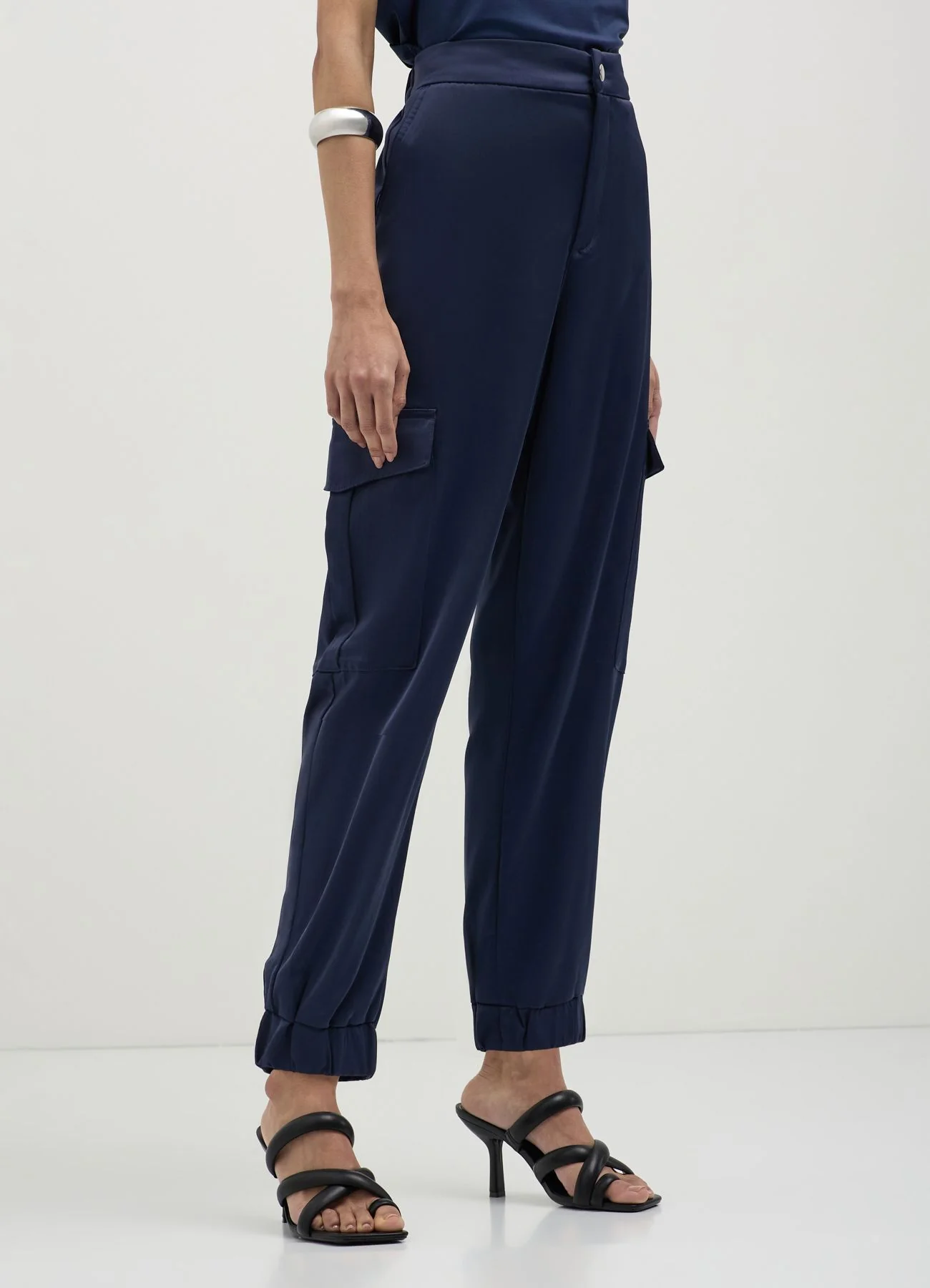 Pantalone cargo satinati - Image 3