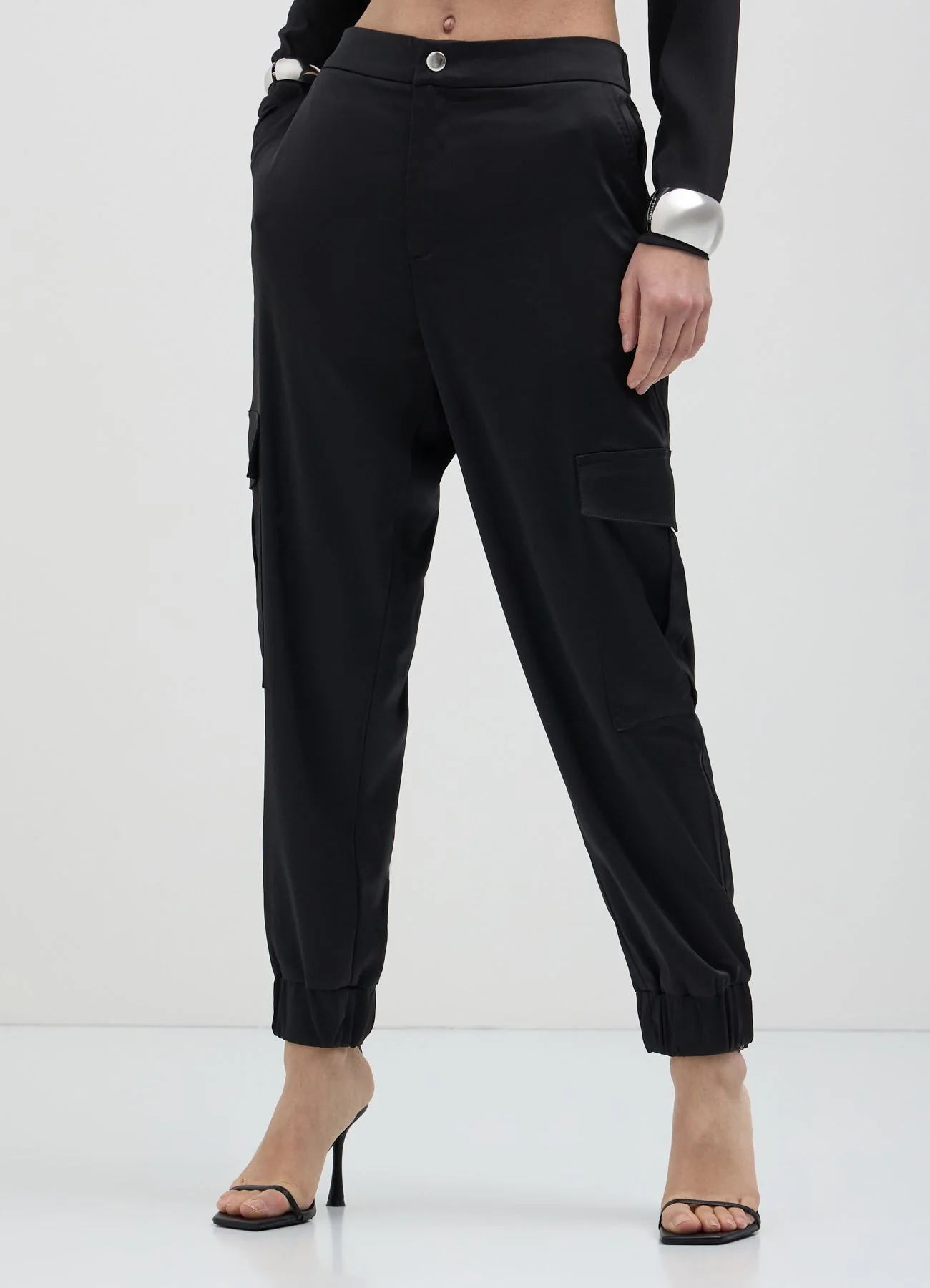 Pantalone cargo satinati - Image 3