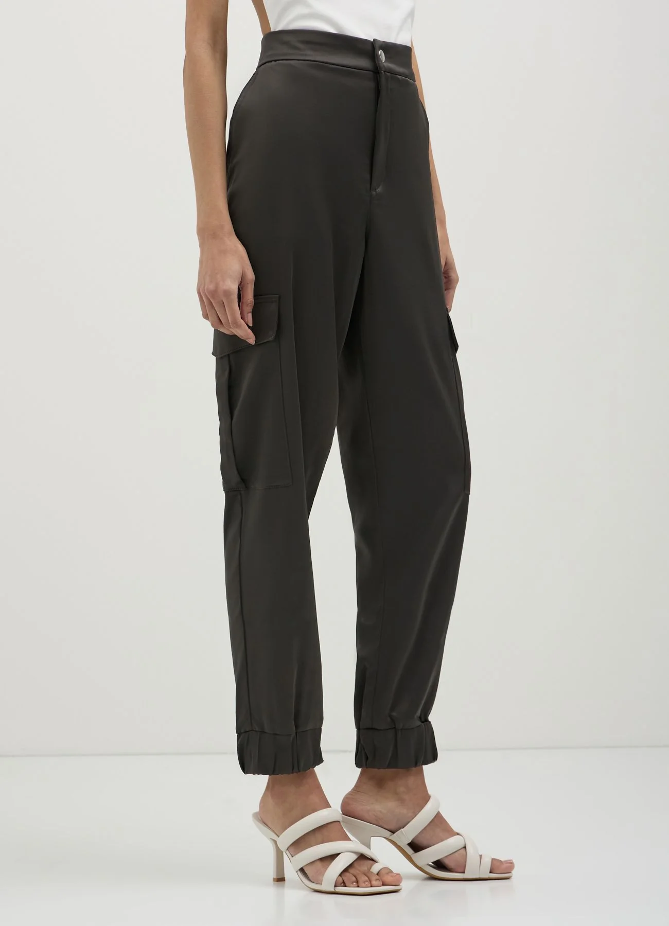 Pantalone cargo satinati - Image 2
