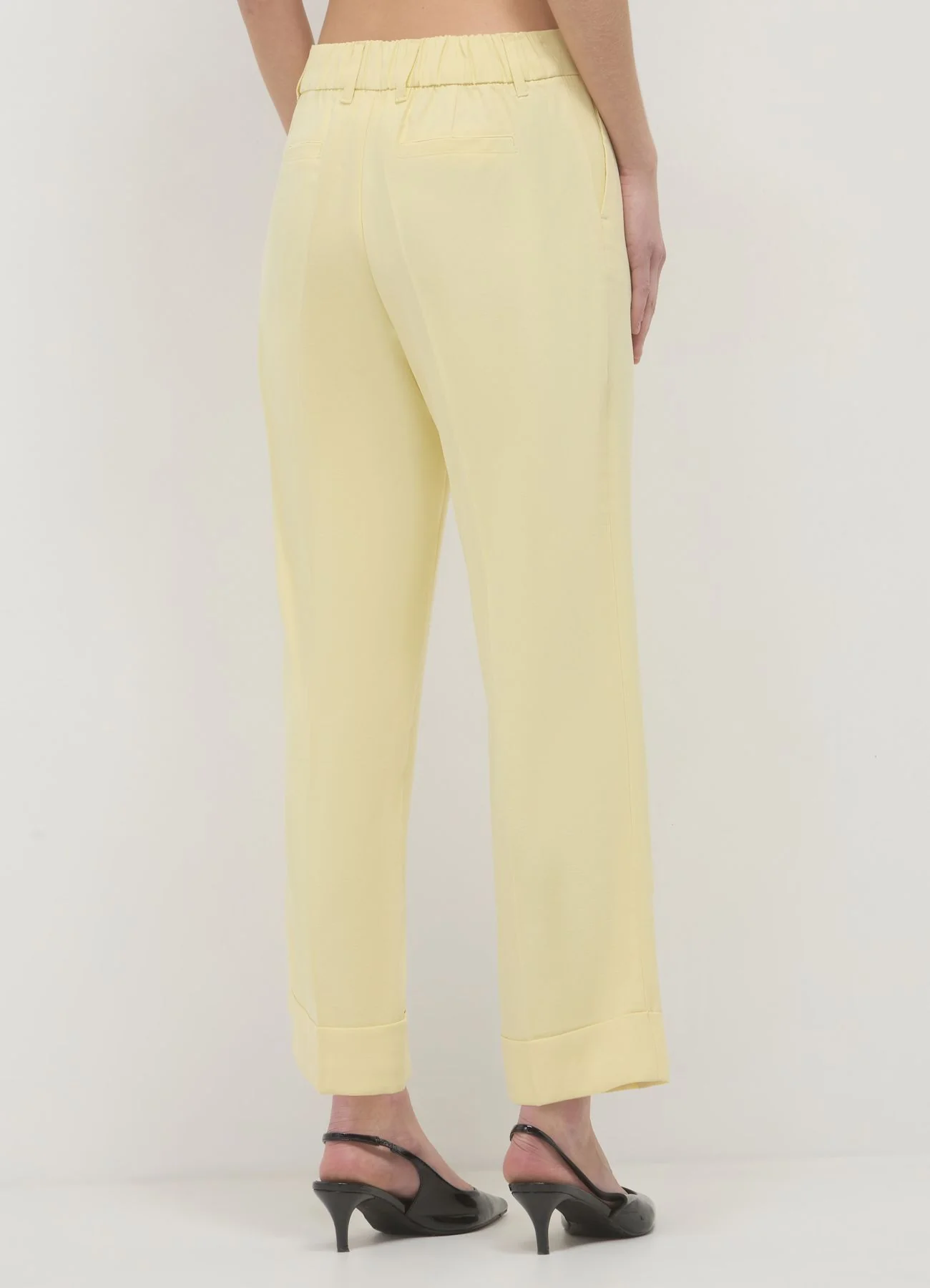 Pantalone classico con risvolto - Image 3