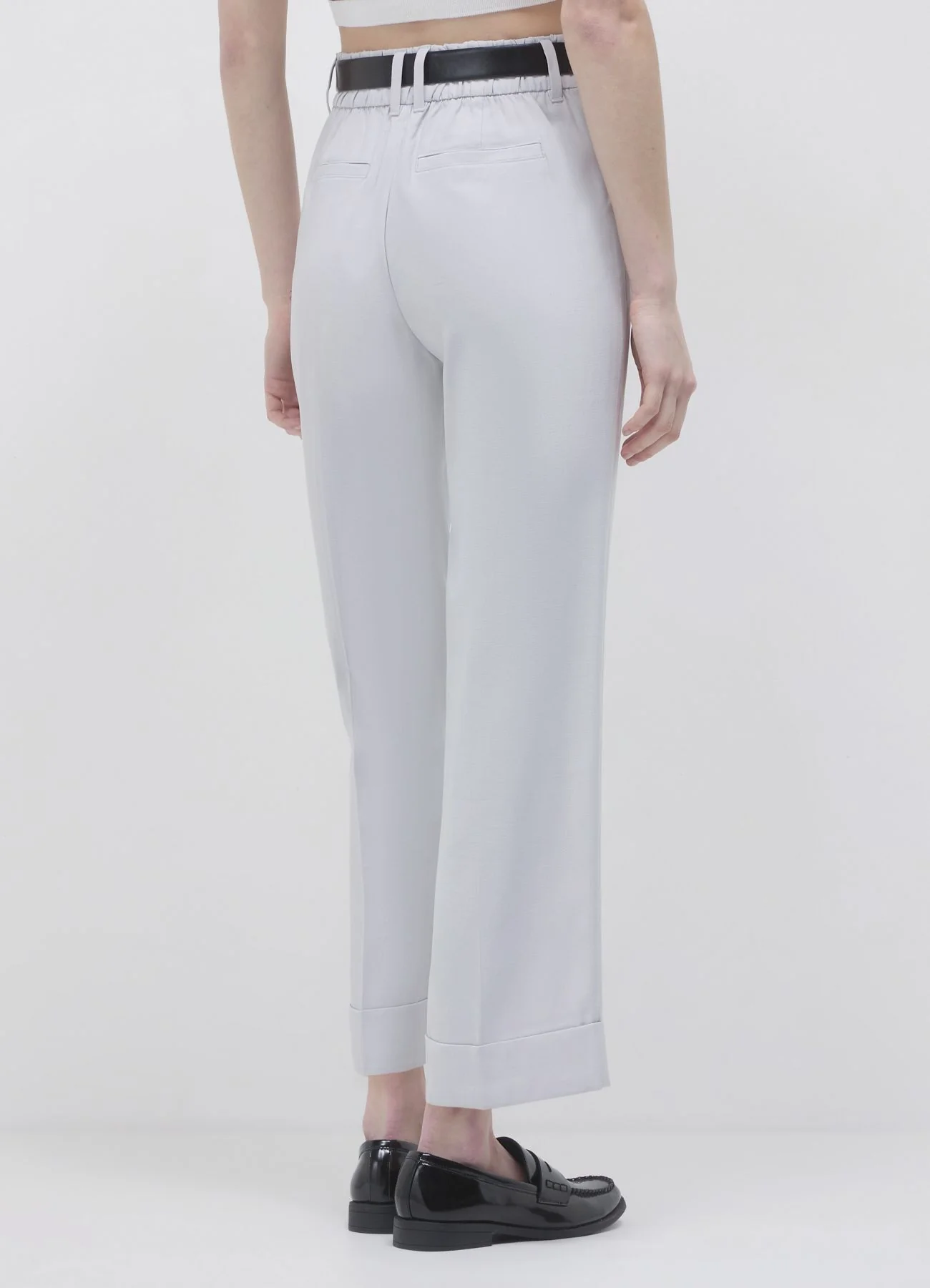 Pantalone classico con risvolto - Image 3