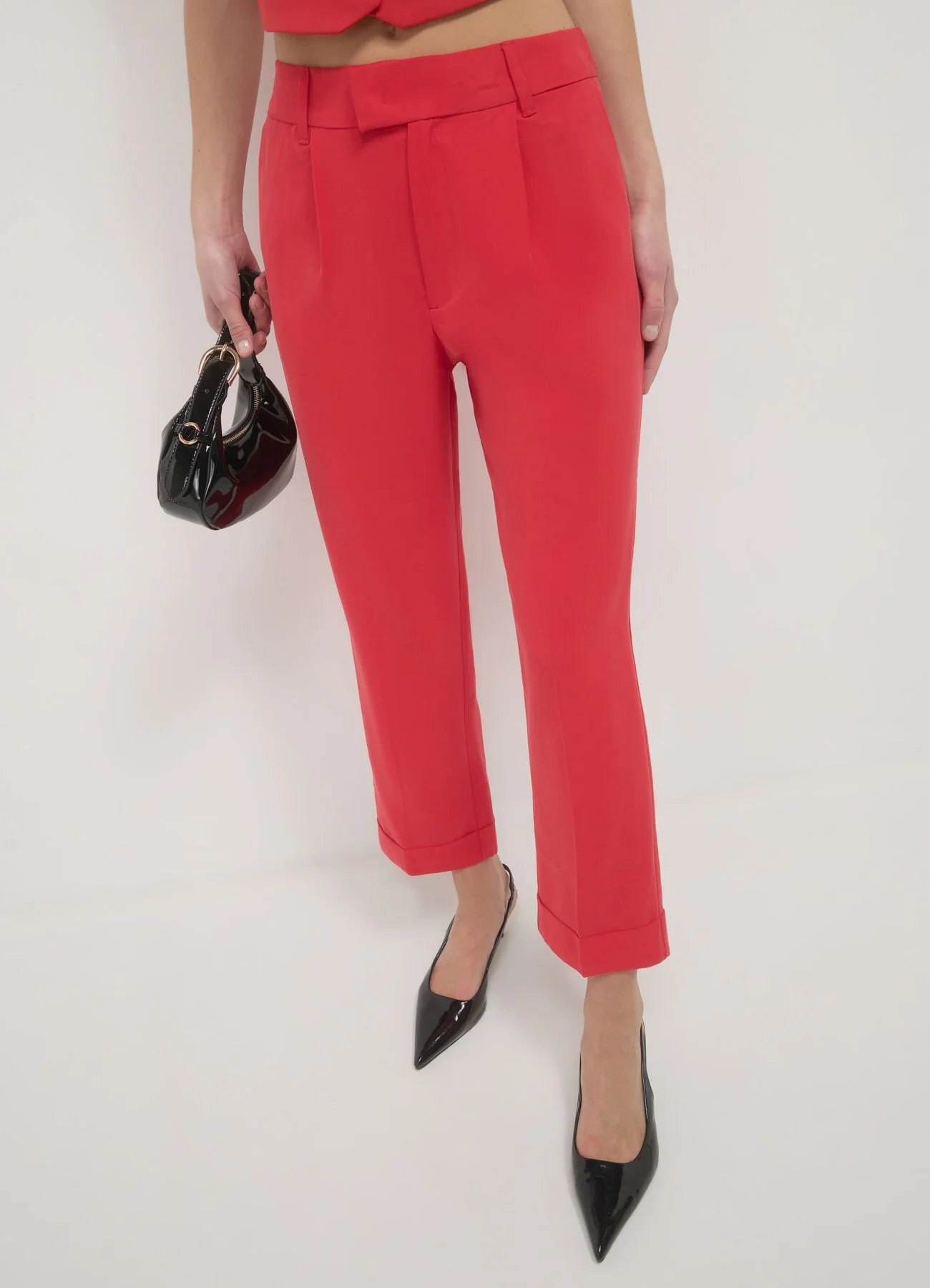 Pantalone classico con risvolto - Image 3