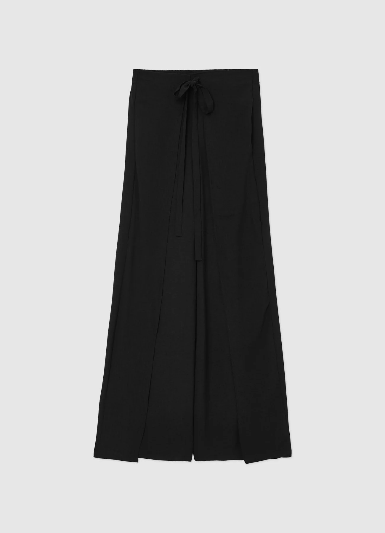 Pantalone con pannelli tinta unita - Image 4