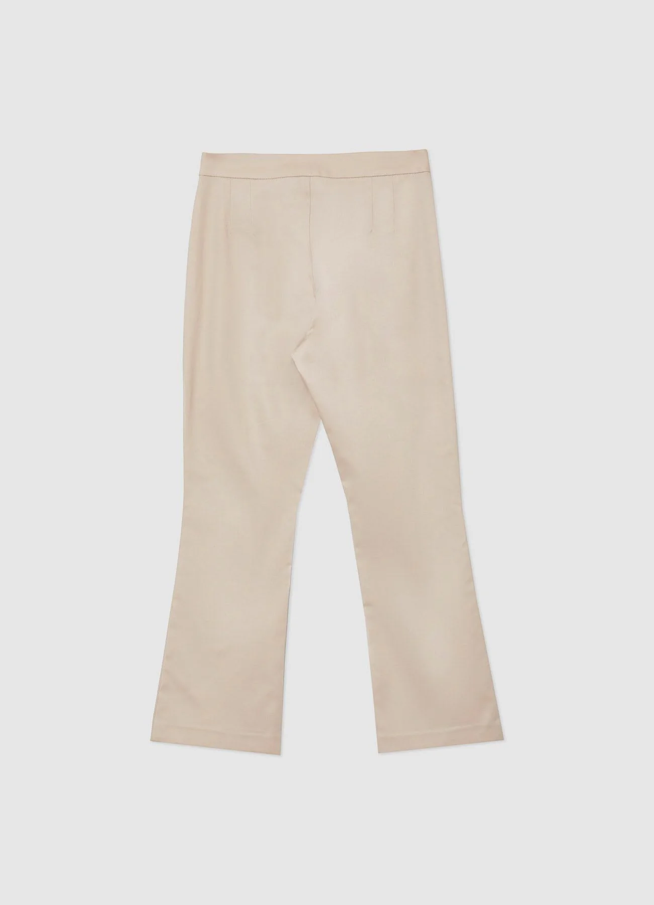 Pantalone cropped flare in rasatello - Image 5