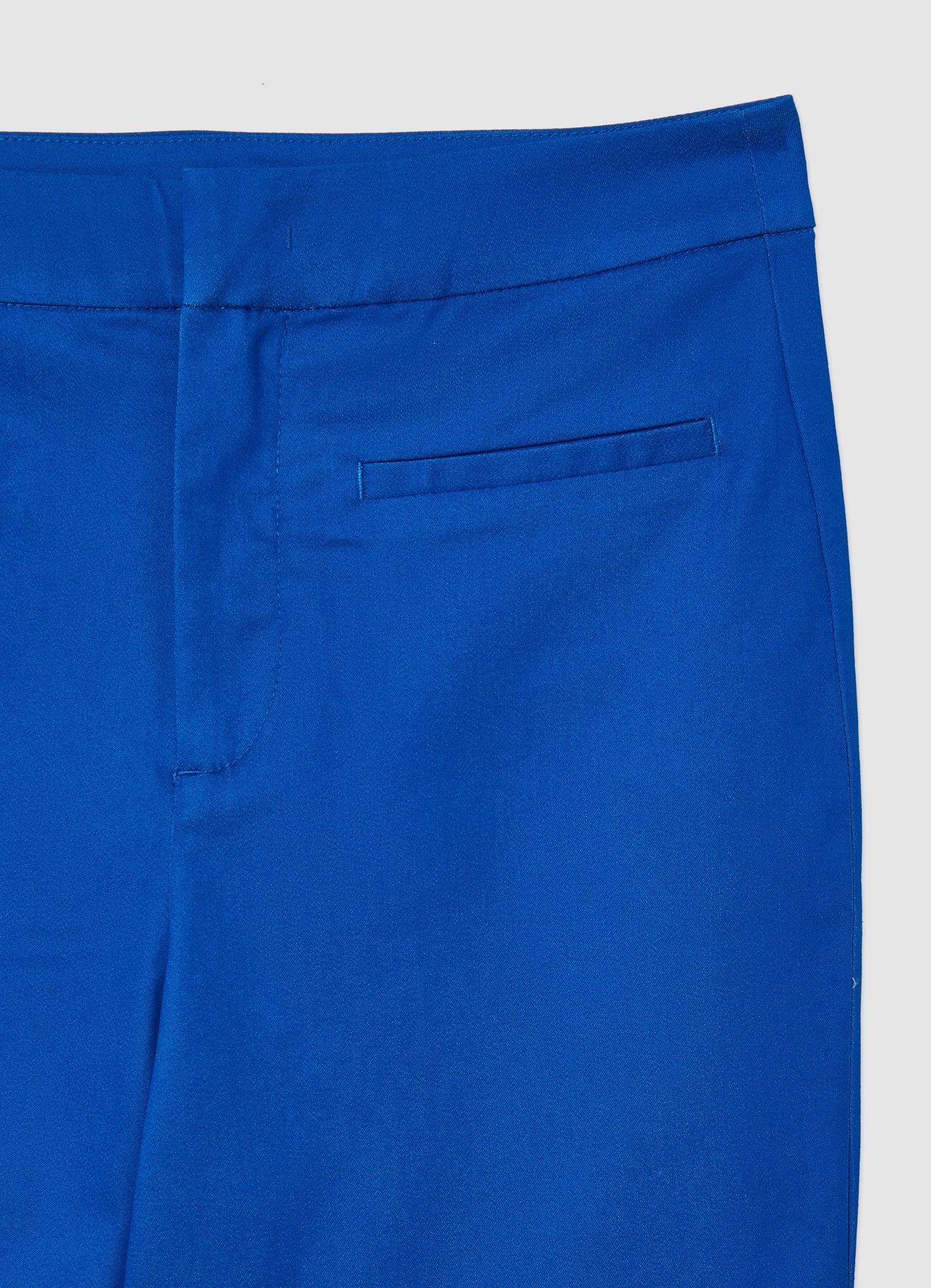 Pantalone cropped flare in rasatello - Image 5