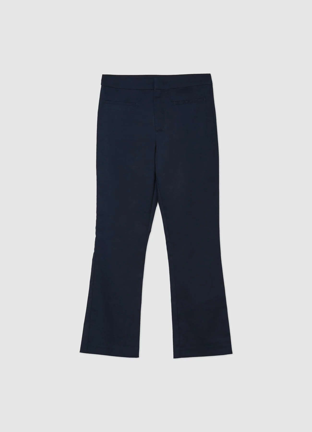 Pantalone cropped flare in rasatello - Image 4