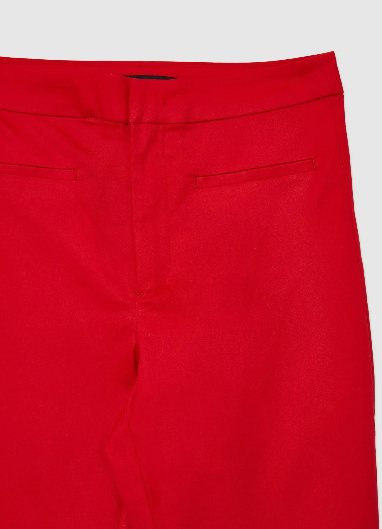 Pantalone cropped flare in rasatello - Image 5