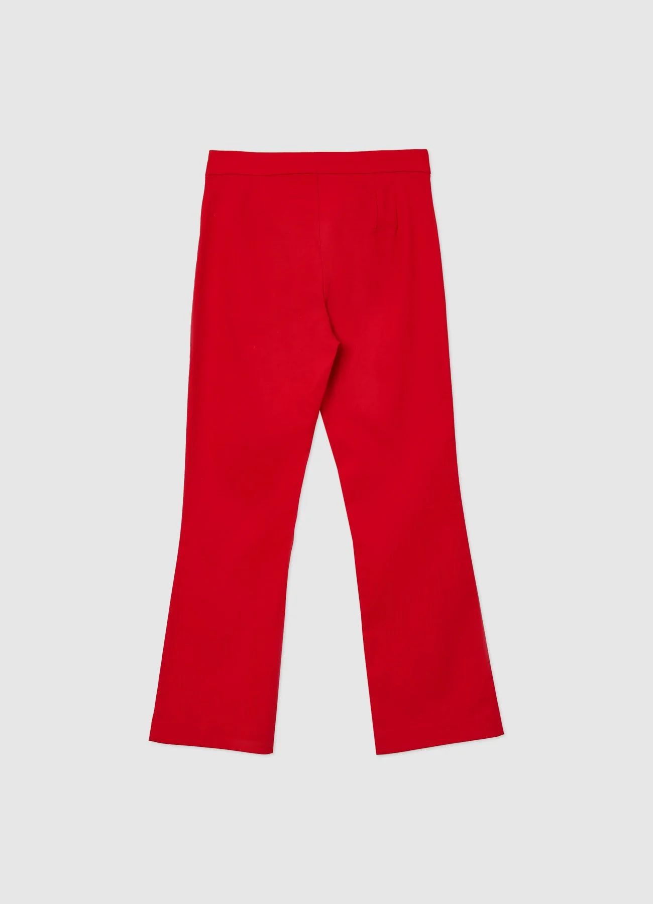 Pantalone cropped flare in rasatello - Image 6