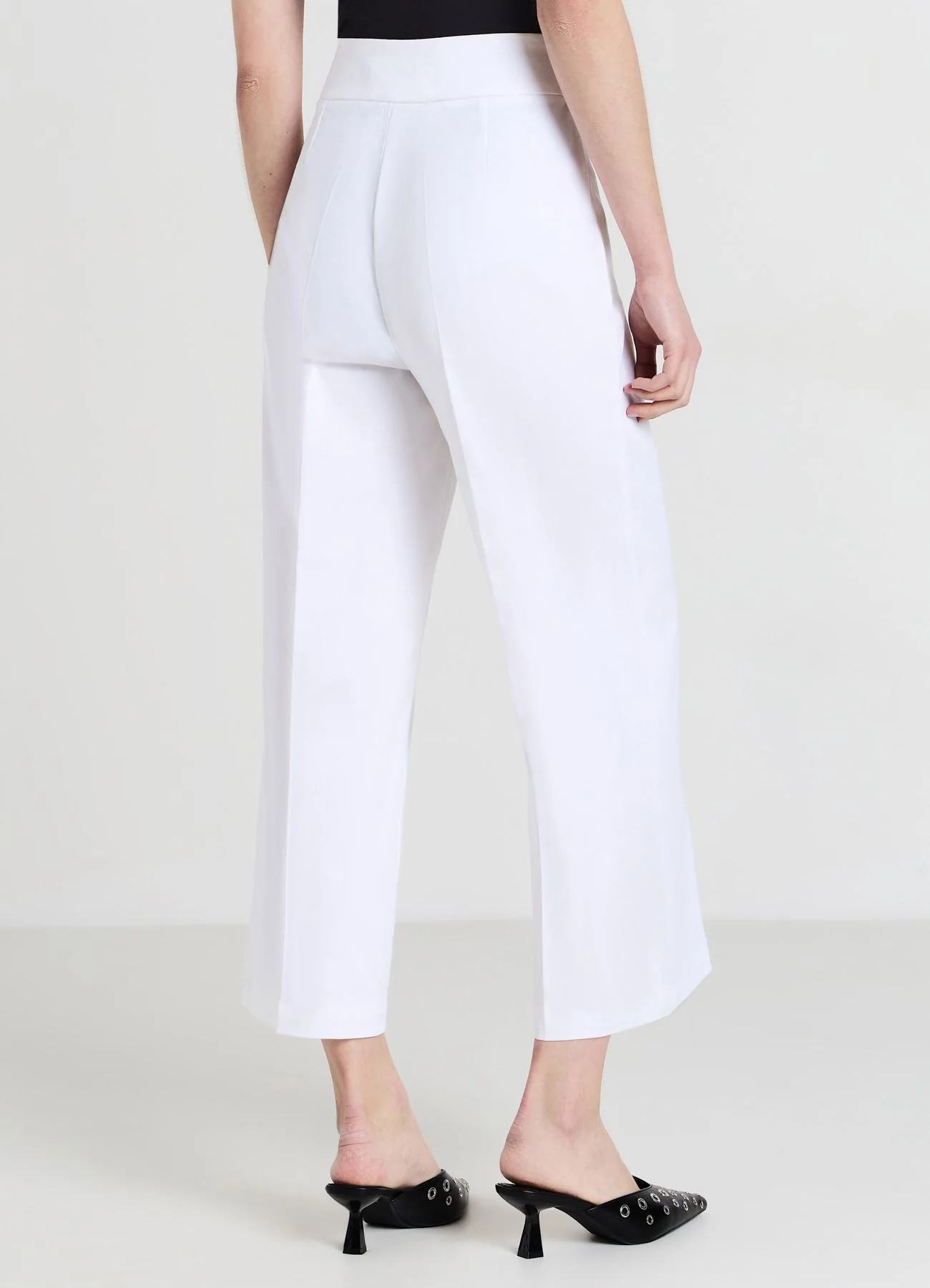 Pantalone culotte in cotone - Image 3