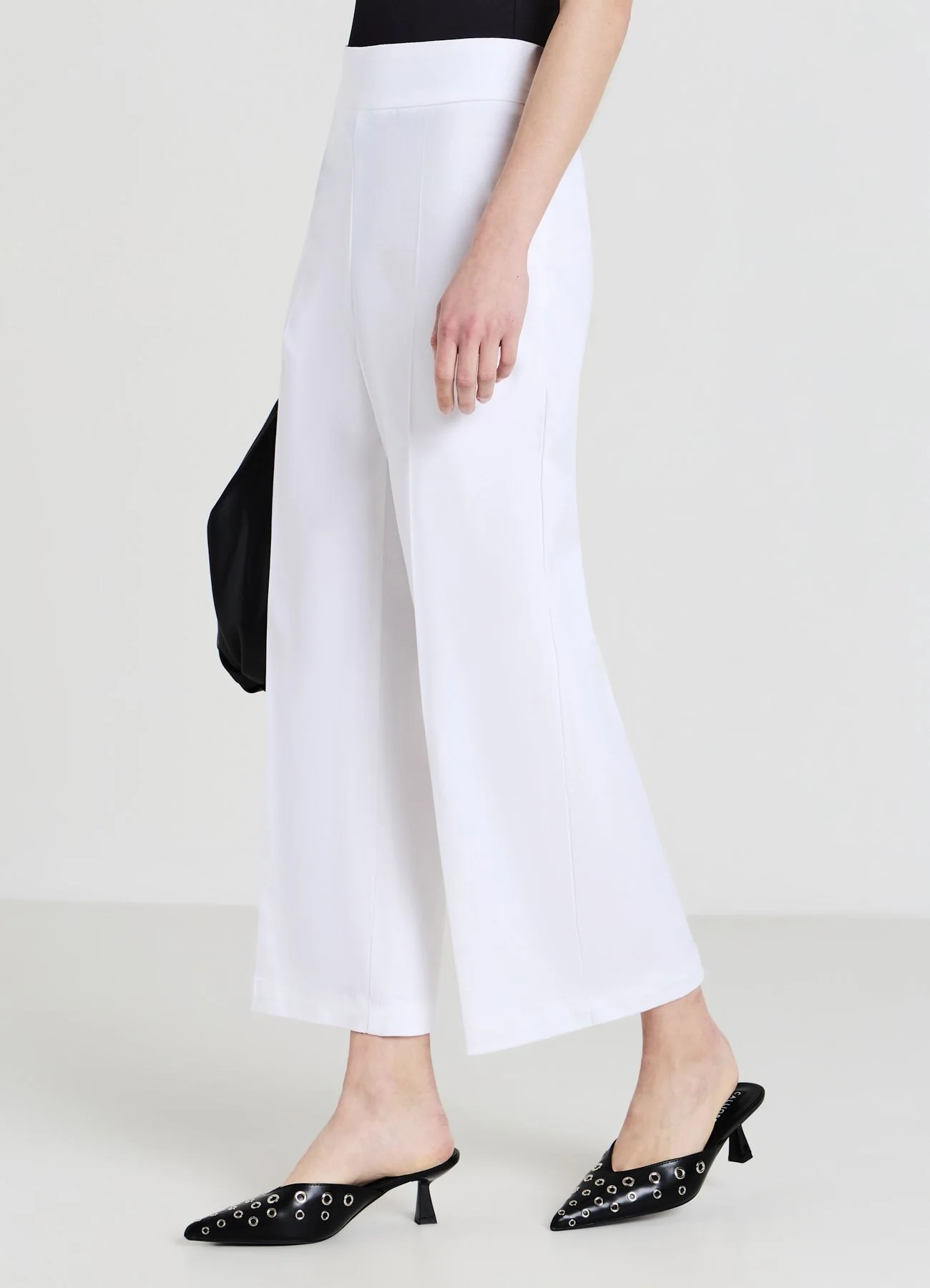 Pantalone culotte in cotone - Image 7