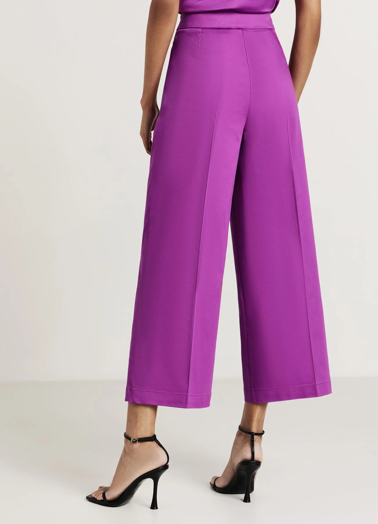 Pantalone culotte in cotone - Image 2