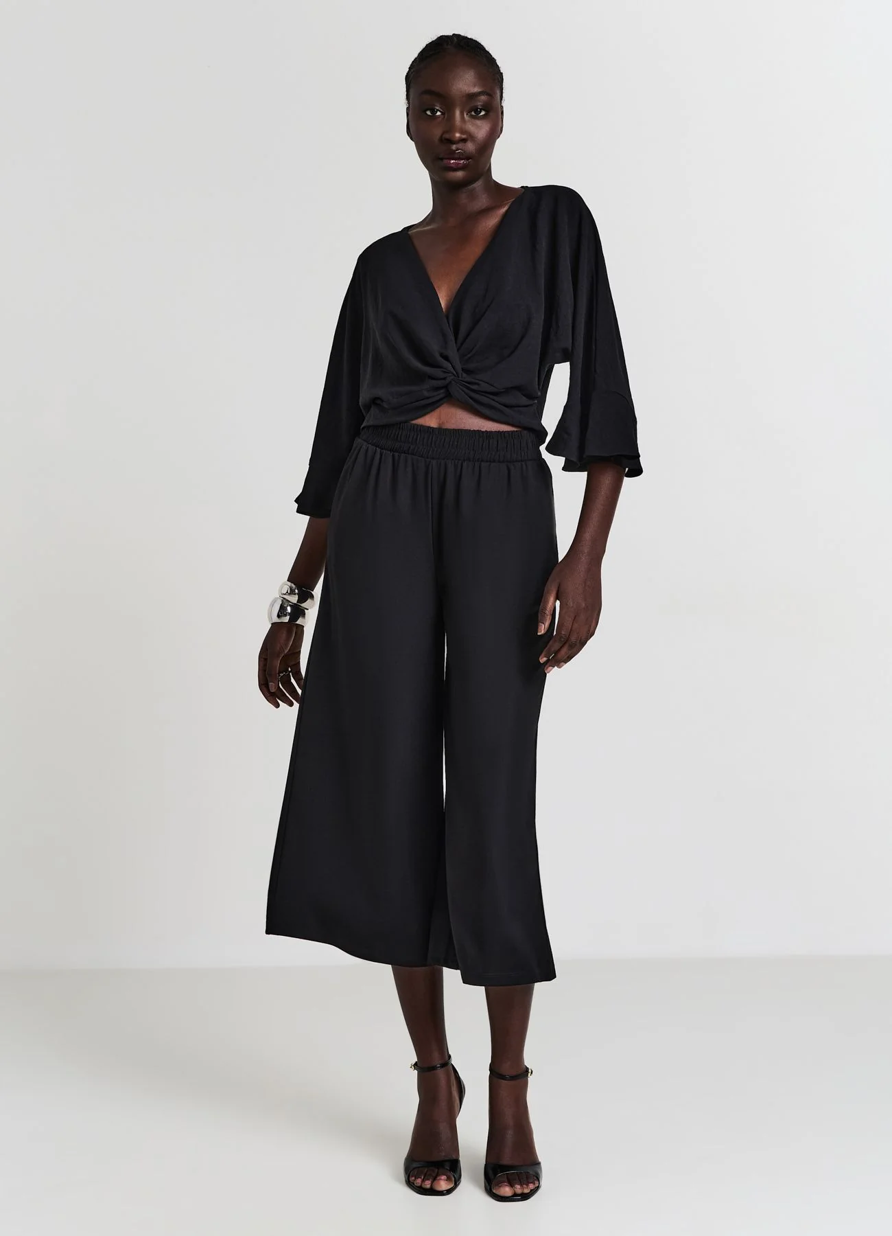Pantalone ginnico crop