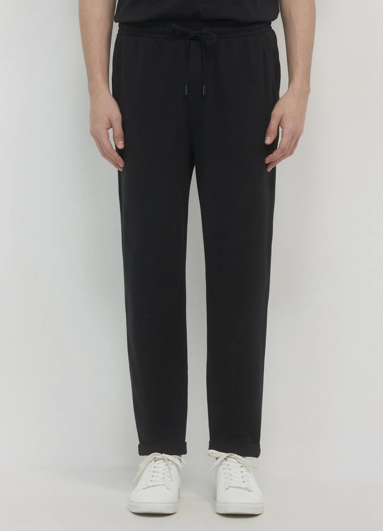 Pantalone ginnico in tessuto piquet