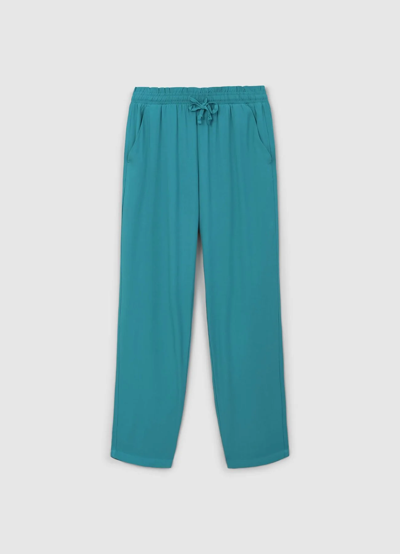 Pantalone lungo tinta unita - Image 2