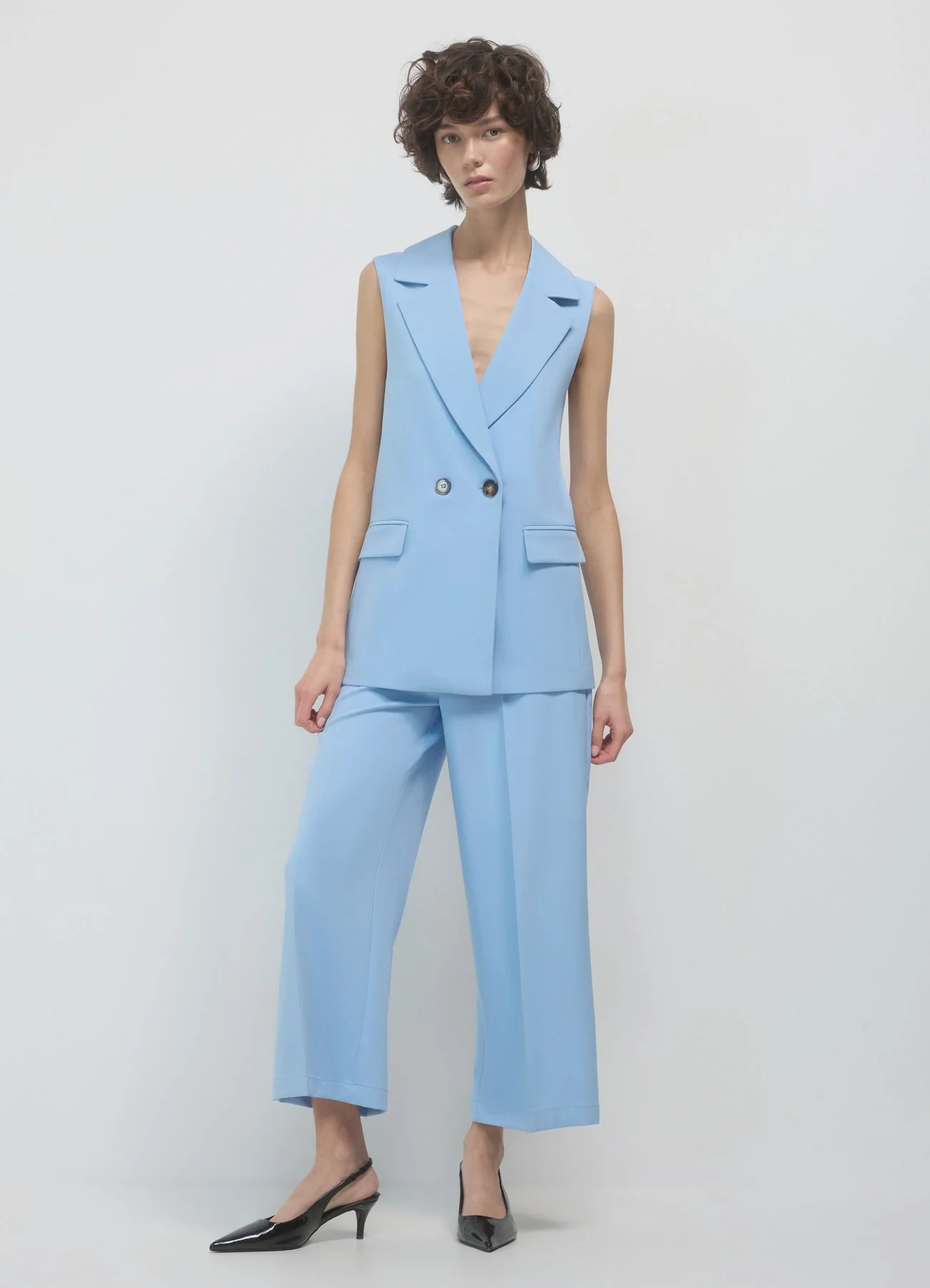 Pantalone palazzo cropped