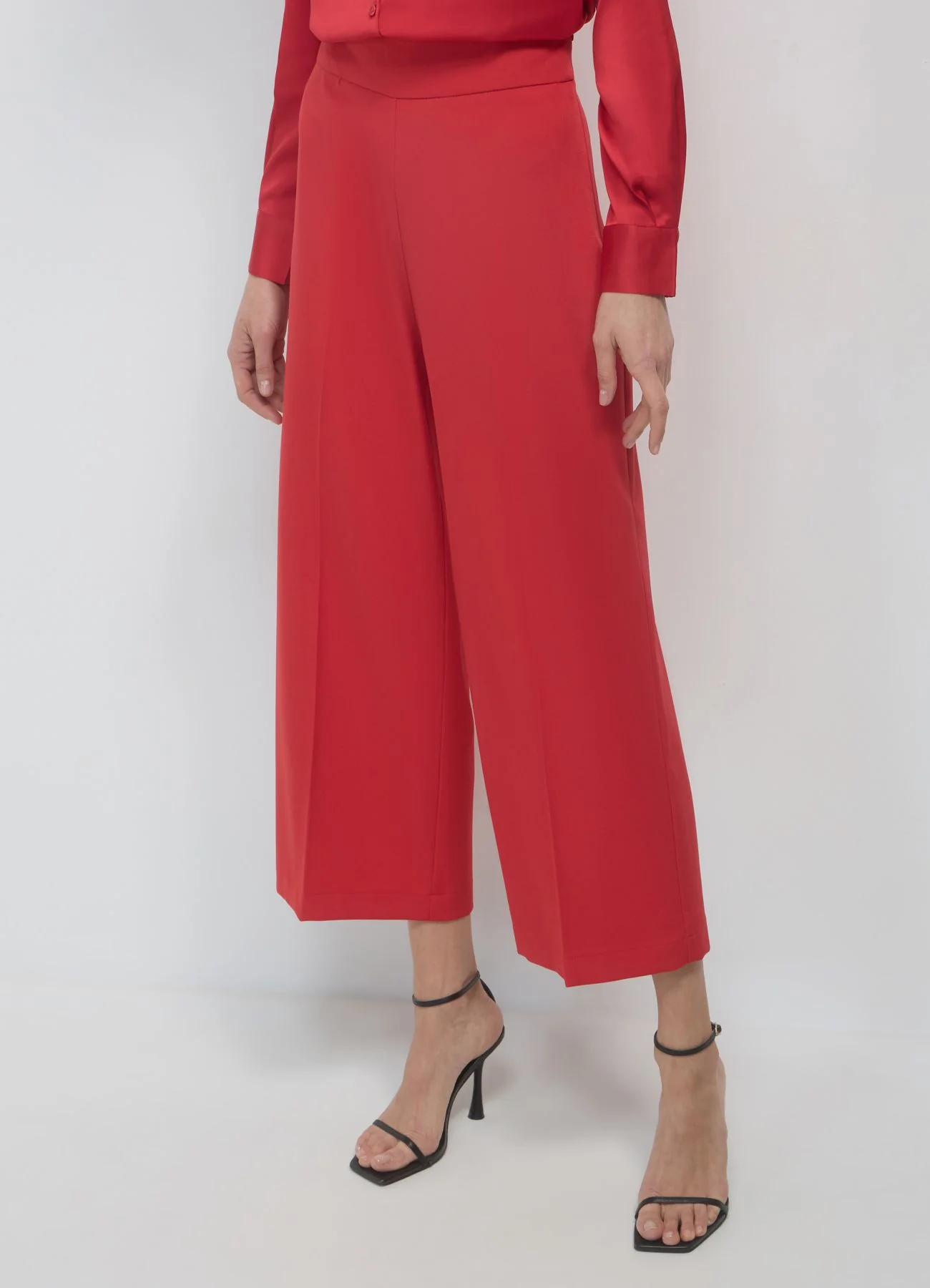 Pantalone palazzo cropped - Image 2