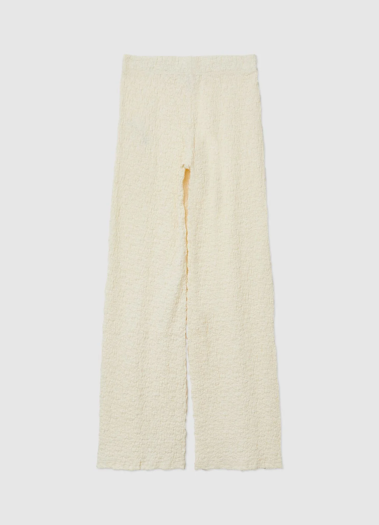 Pantalone palazzo tessuto bubble - Image 5
