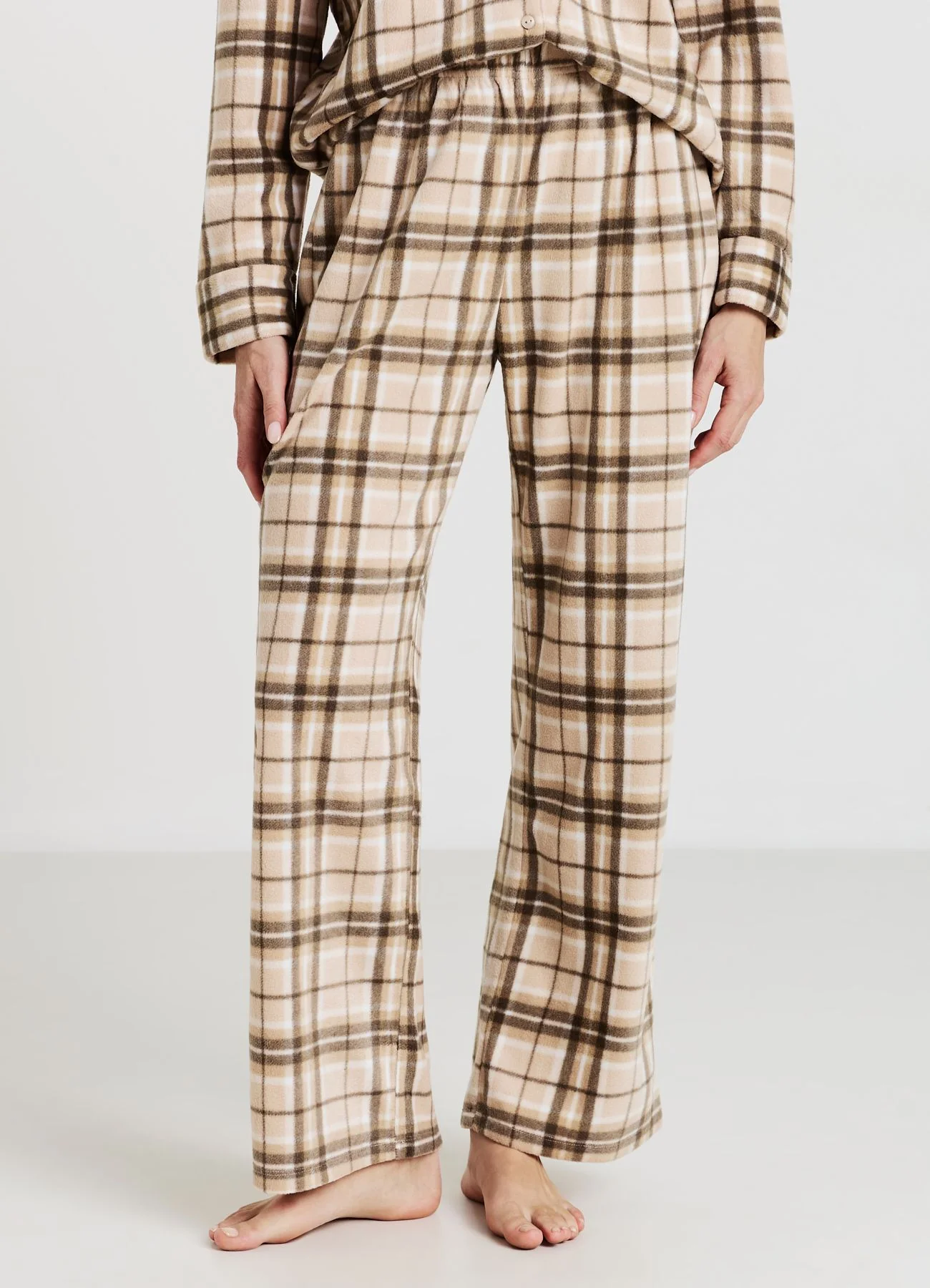 Pantalone pigiama a quadri - Image 3