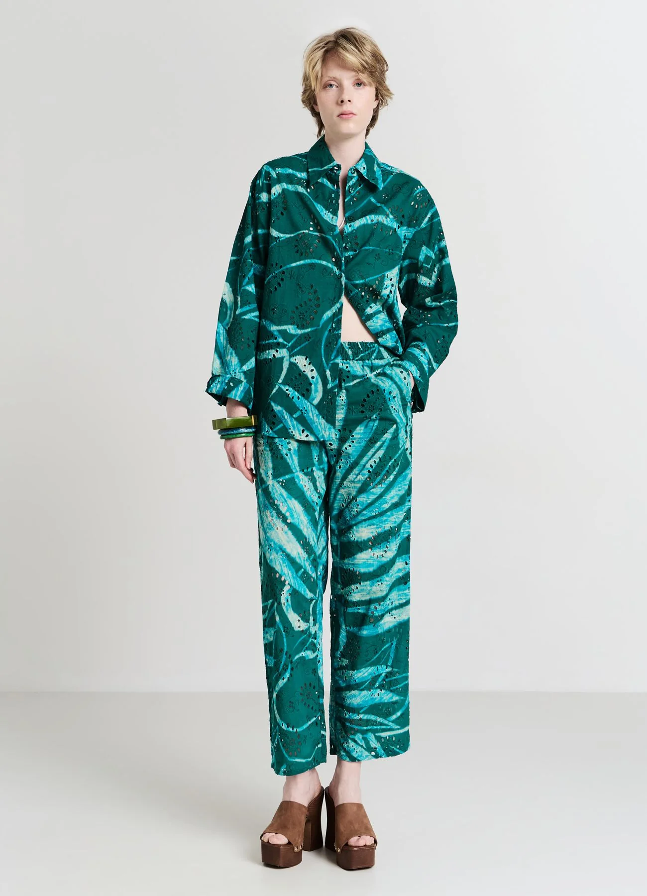 Pantalone sangallo a fantasia