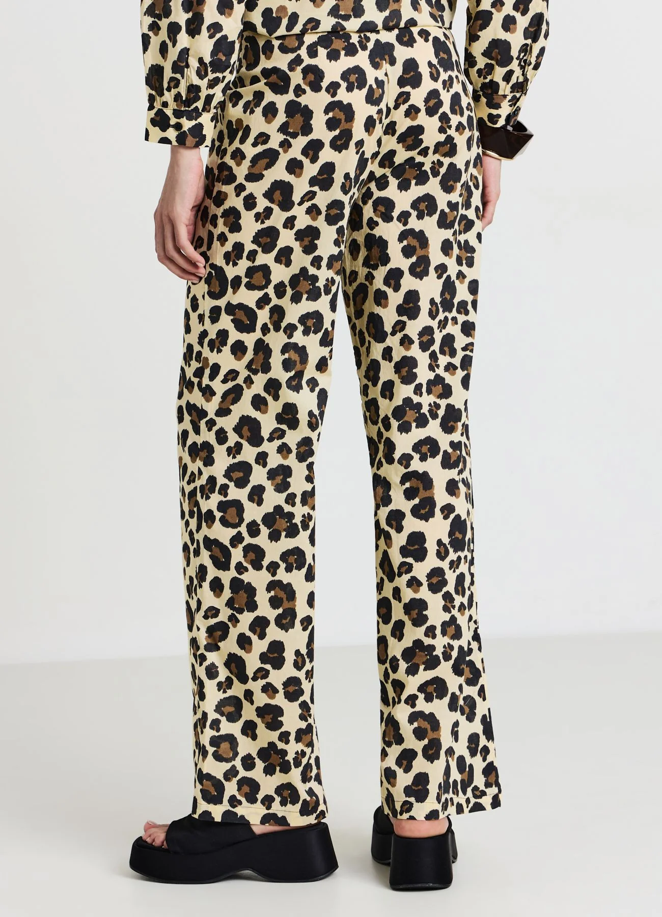 Pantalone straight animalier - Image 3