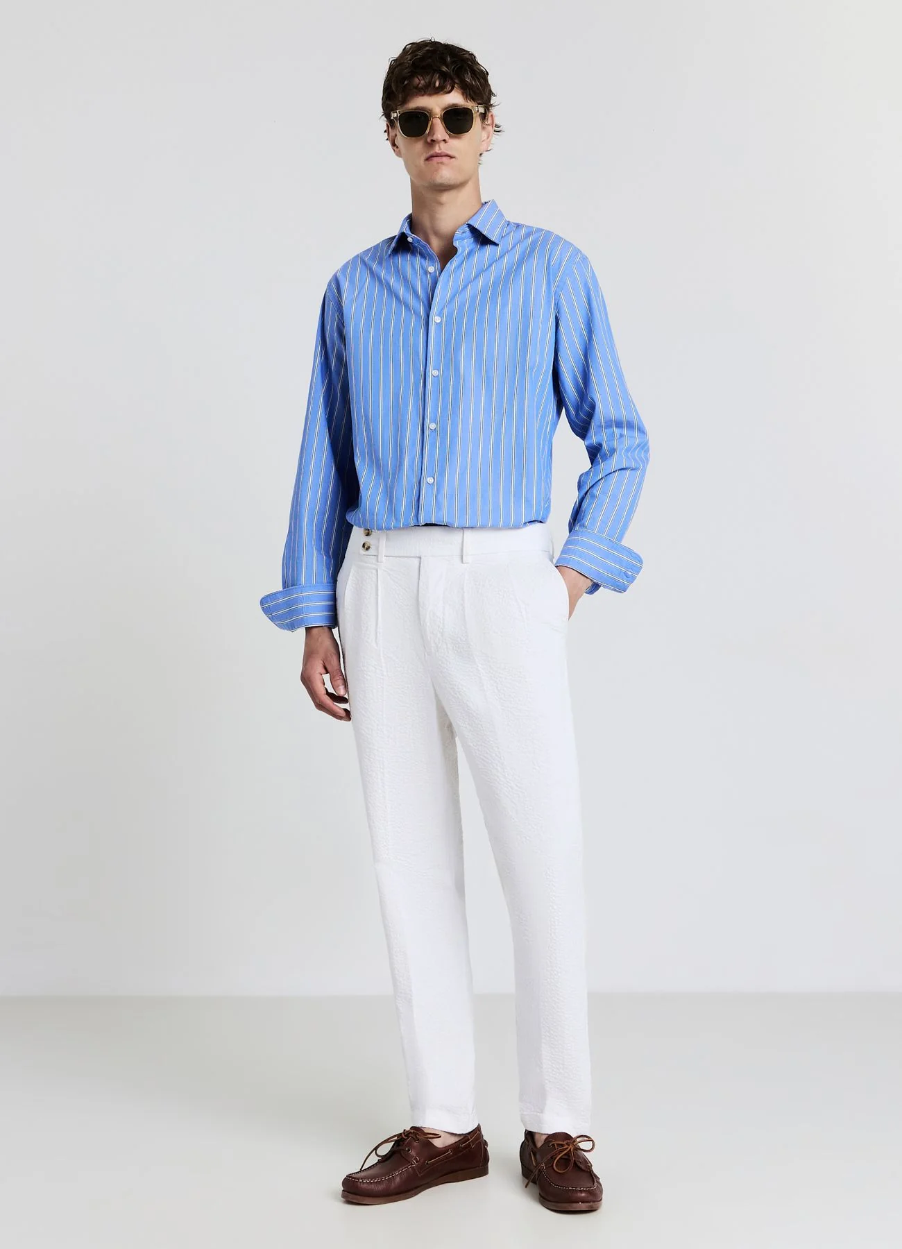 Pantalone tinta unita