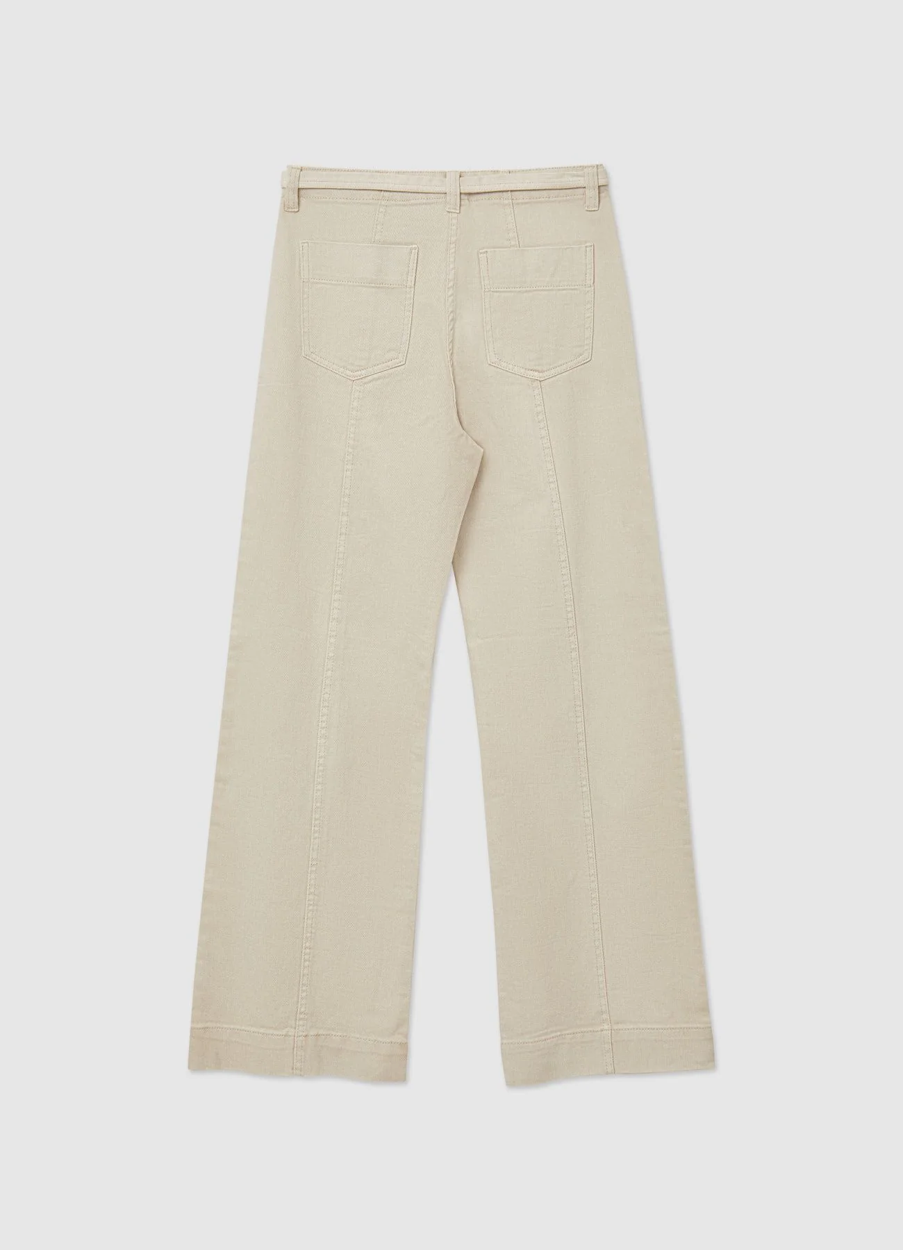 Pantaloni a palazzo con cintura - Image 6