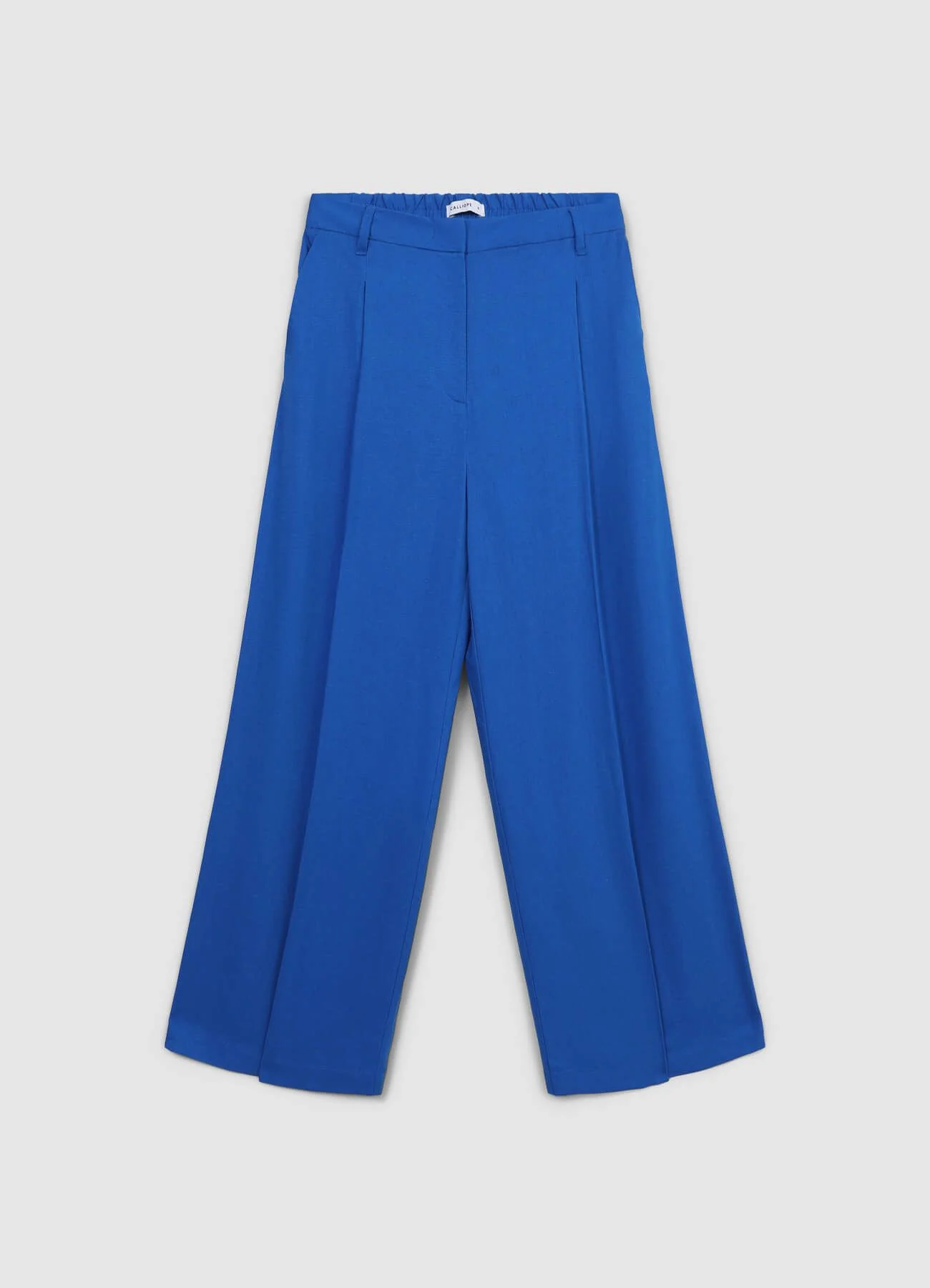 Pantaloni a palazzo misto lino - Image 5