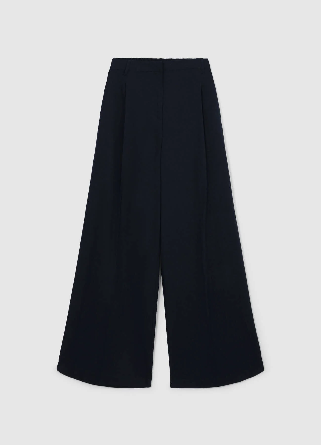 Pantaloni a palazzo misto lino - Image 5