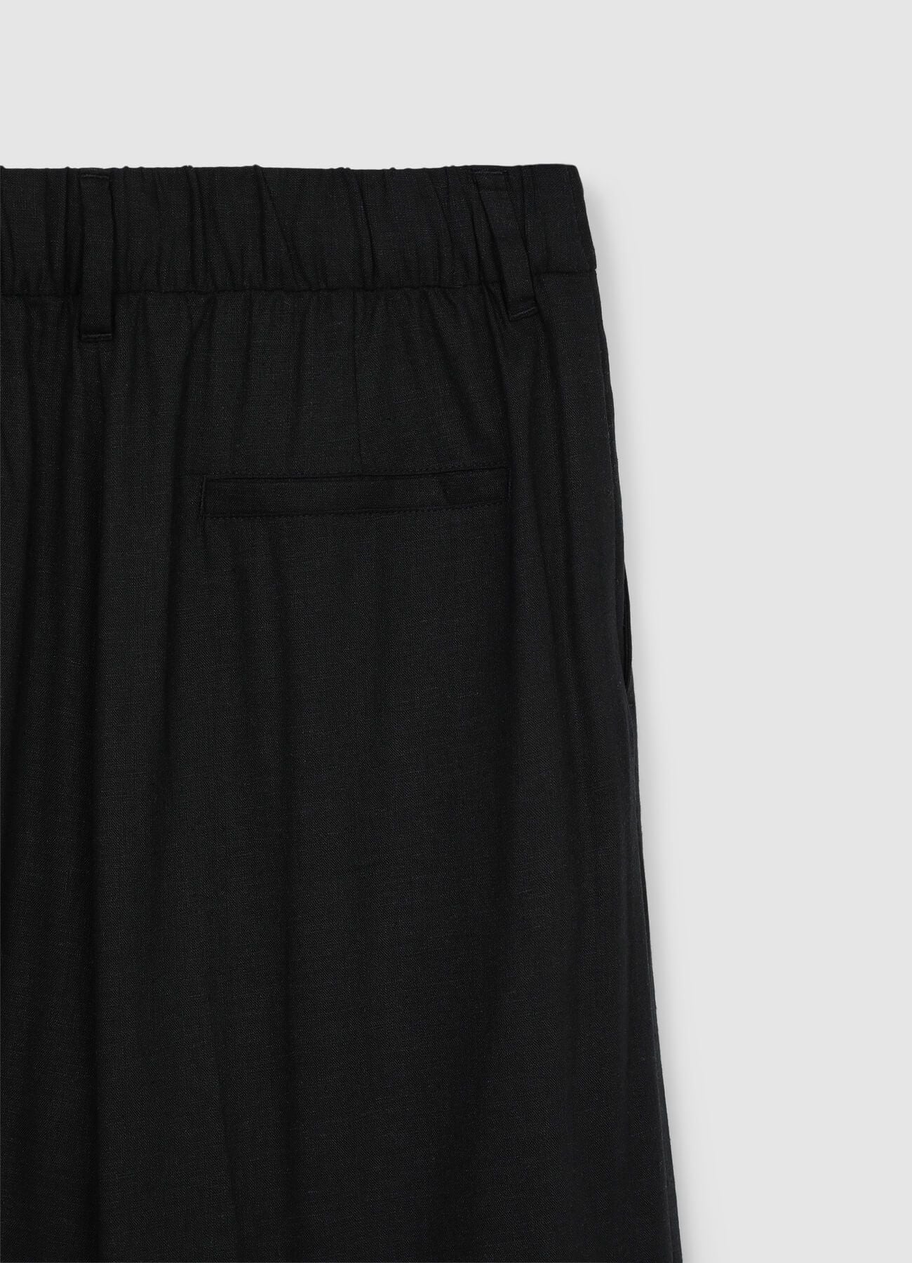 Pantaloni a palazzo misto lino - Image 6