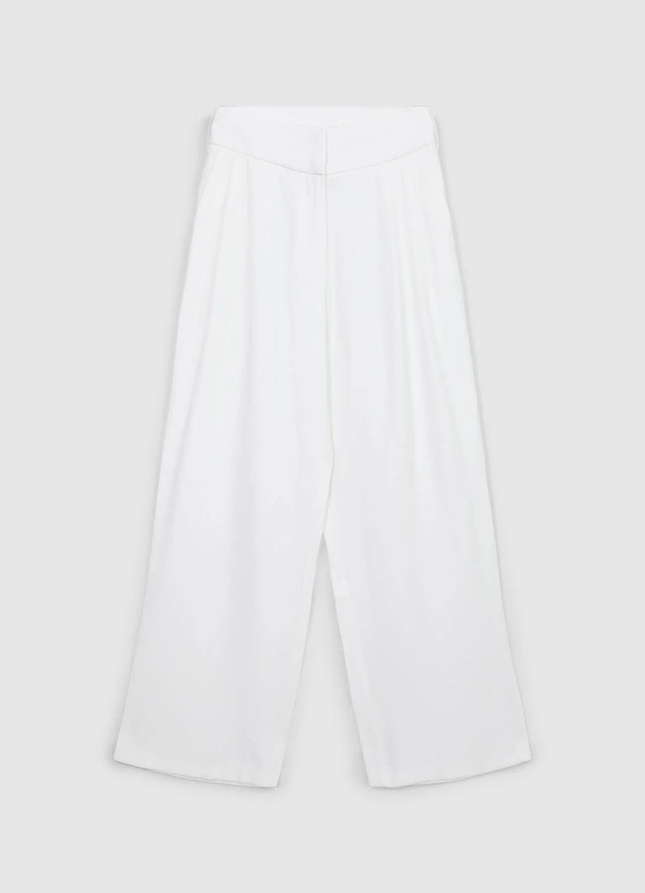 Pantaloni a palazzo tinta unita - Image 5