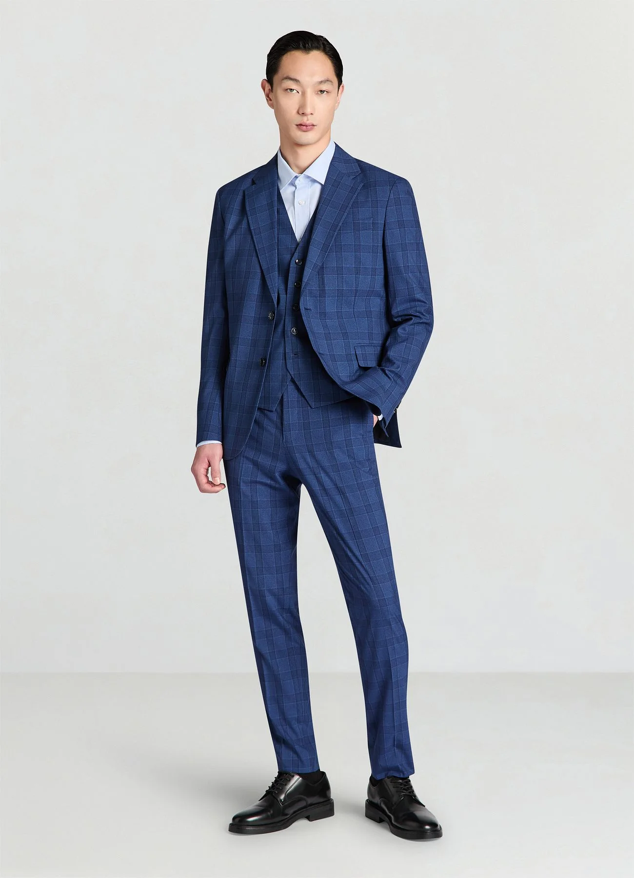 Pantaloni a quadri da completo