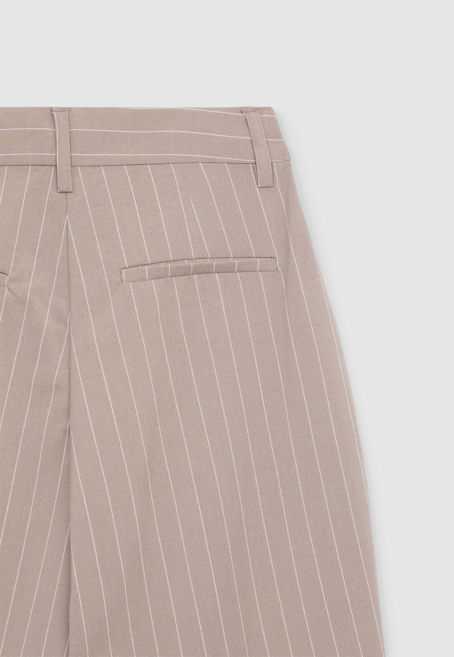 Pantaloni a sigaretta gessati - Image 6