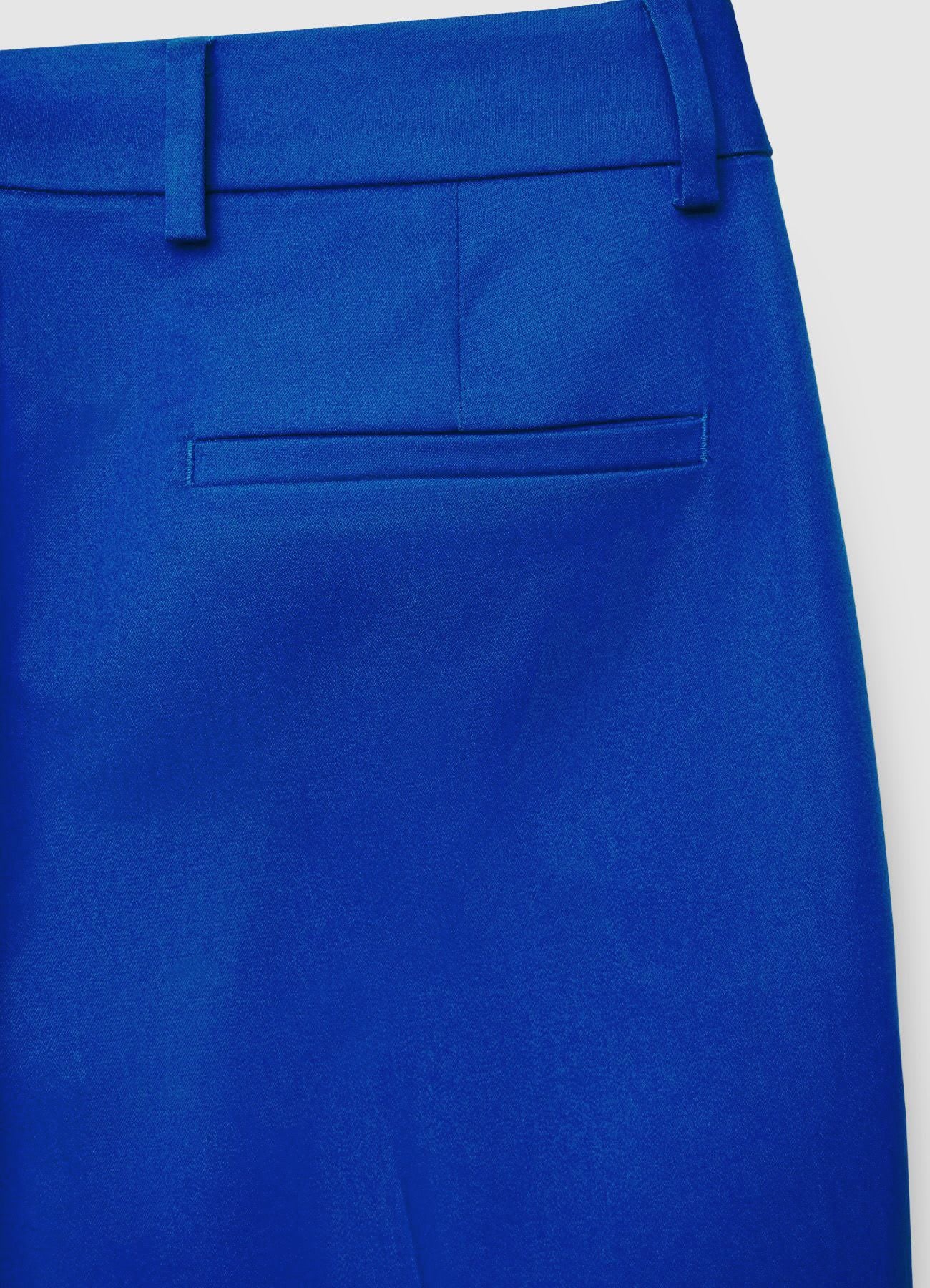 Pantaloni a sigaretta in rasatello di cotone - Image 4