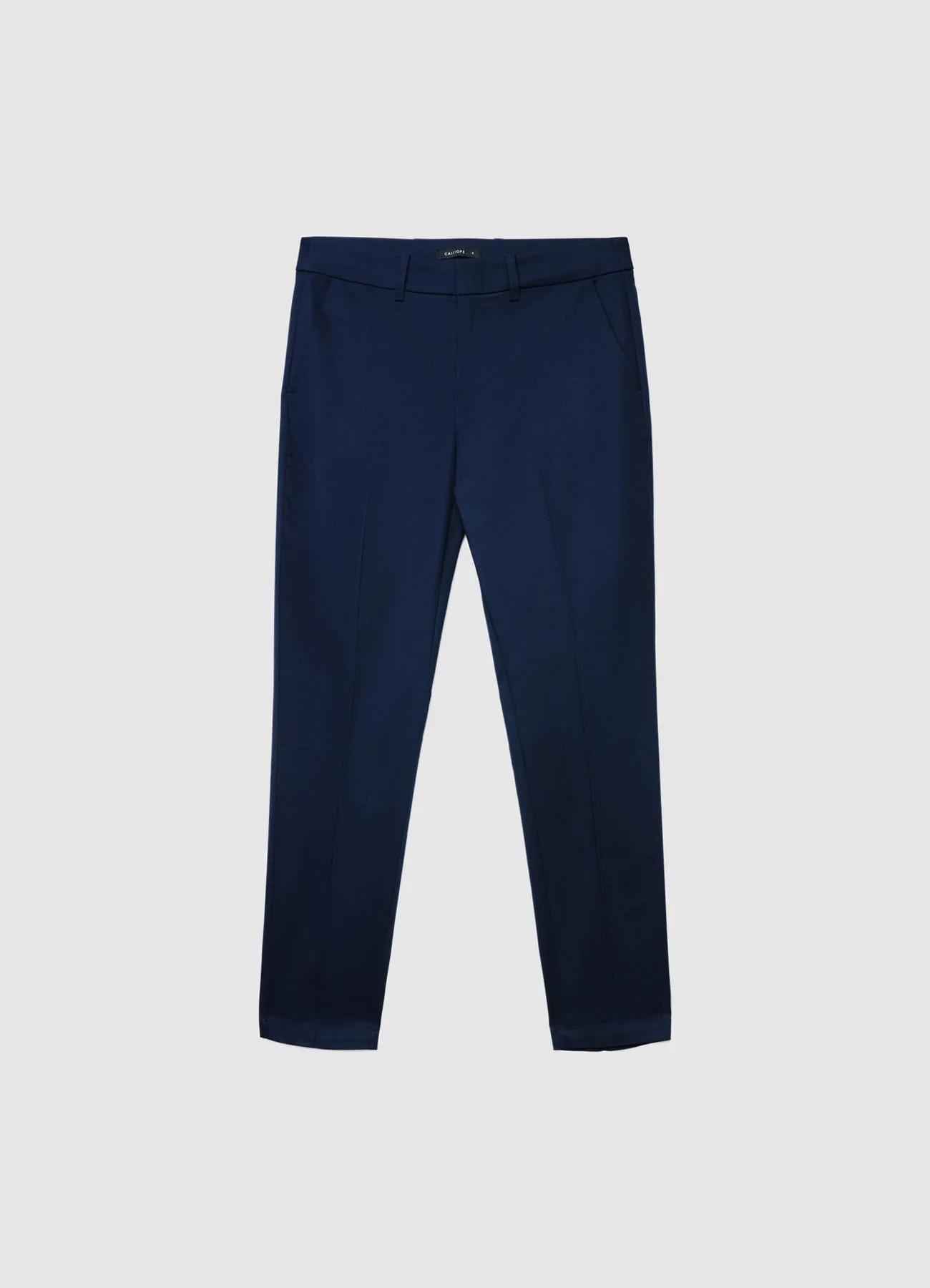 Pantaloni a sigaretta in rasatello di cotone - Image 4