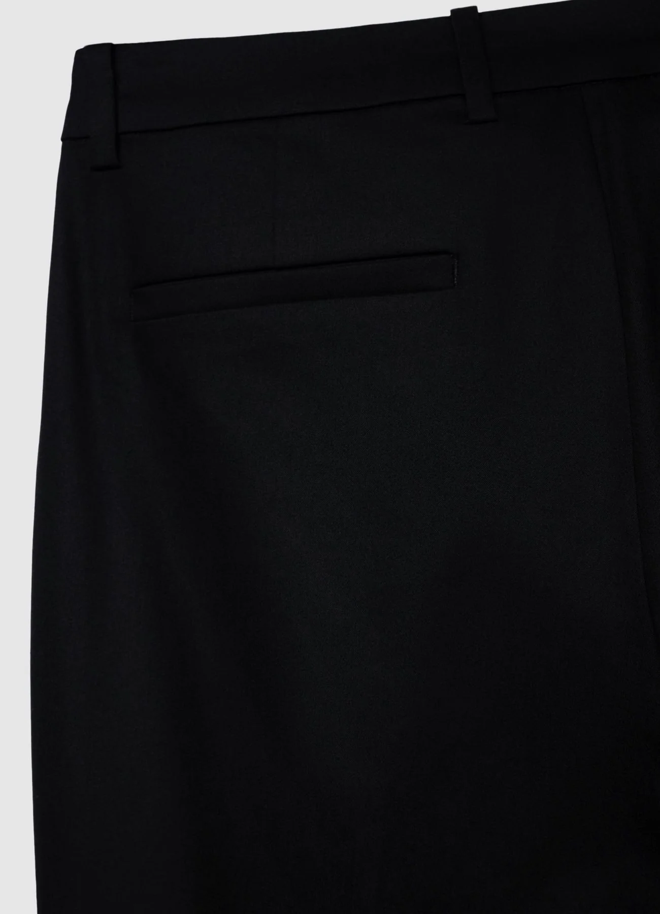 Pantaloni a sigaretta in rasatello di cotone - Image 5
